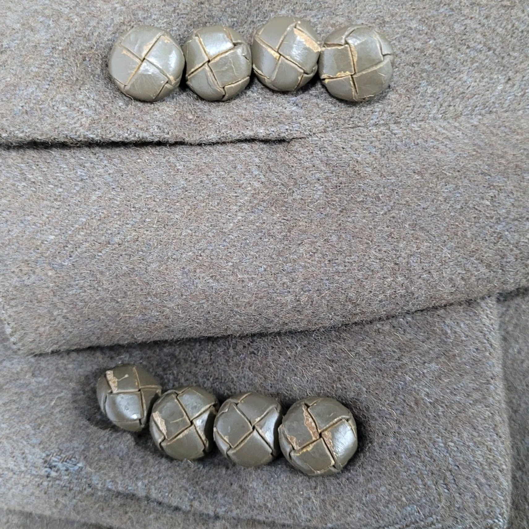 Vintage VTG Limited Edition Clothes Sports Coat Jacket Notch Blazer Brown 2 Button Single-Breasted 42 Mens Size 42R - 7 Thumbnail