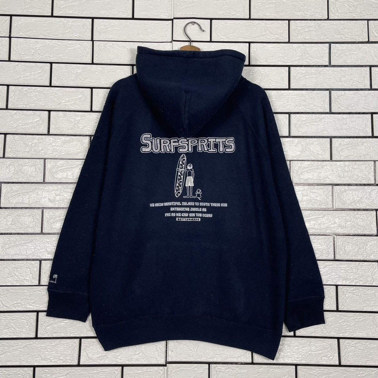 Japanese Brand Vintage La Horner Surf Spirits Pullover Hoodie Size US M / EU 48-50 / 2 - 7 Thumbnail