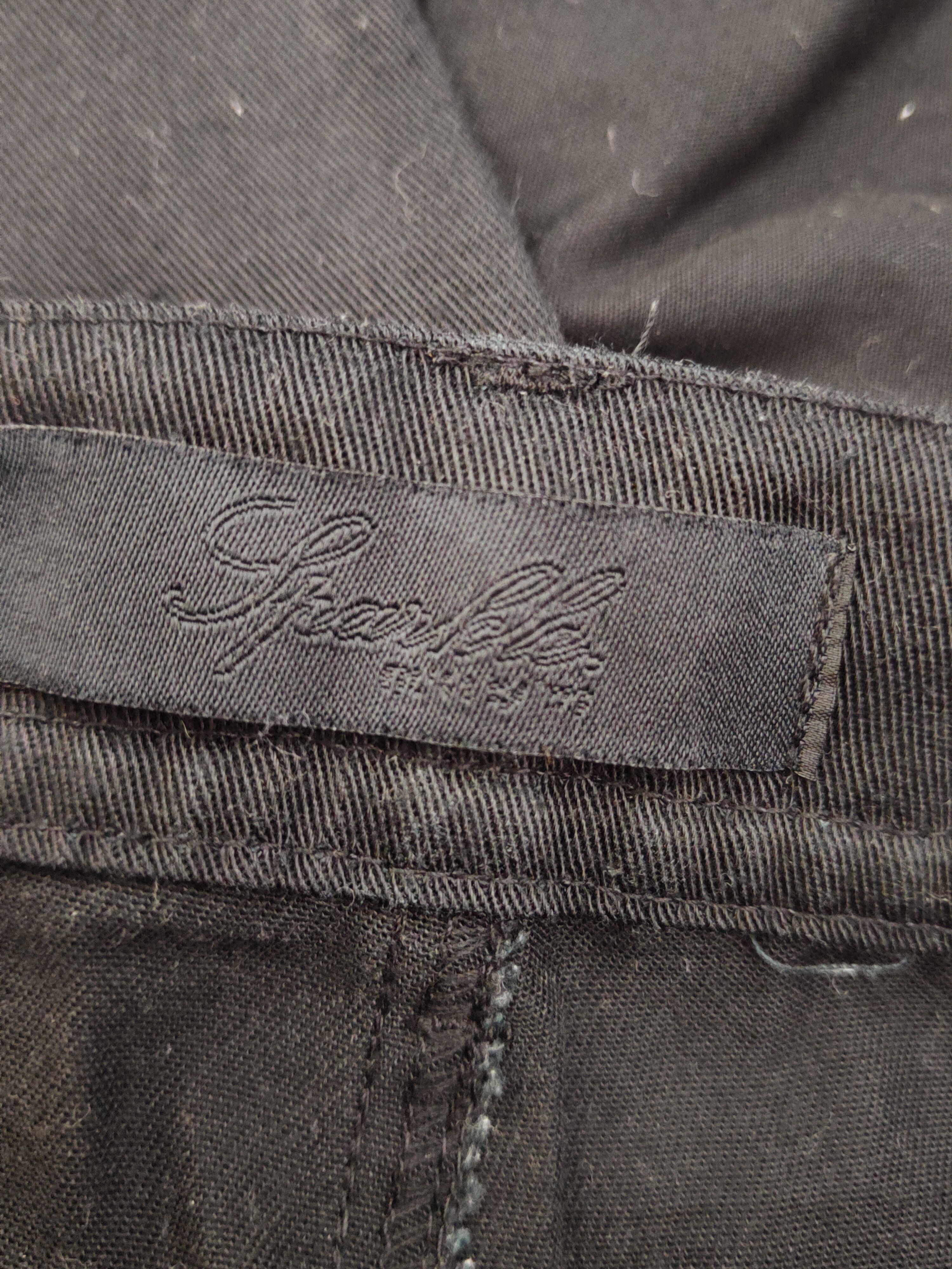 Japanese Brand D Sparlele Black Multipocket Tactical Cargo Pants #W905 Size US 31 - 14 Thumbnail