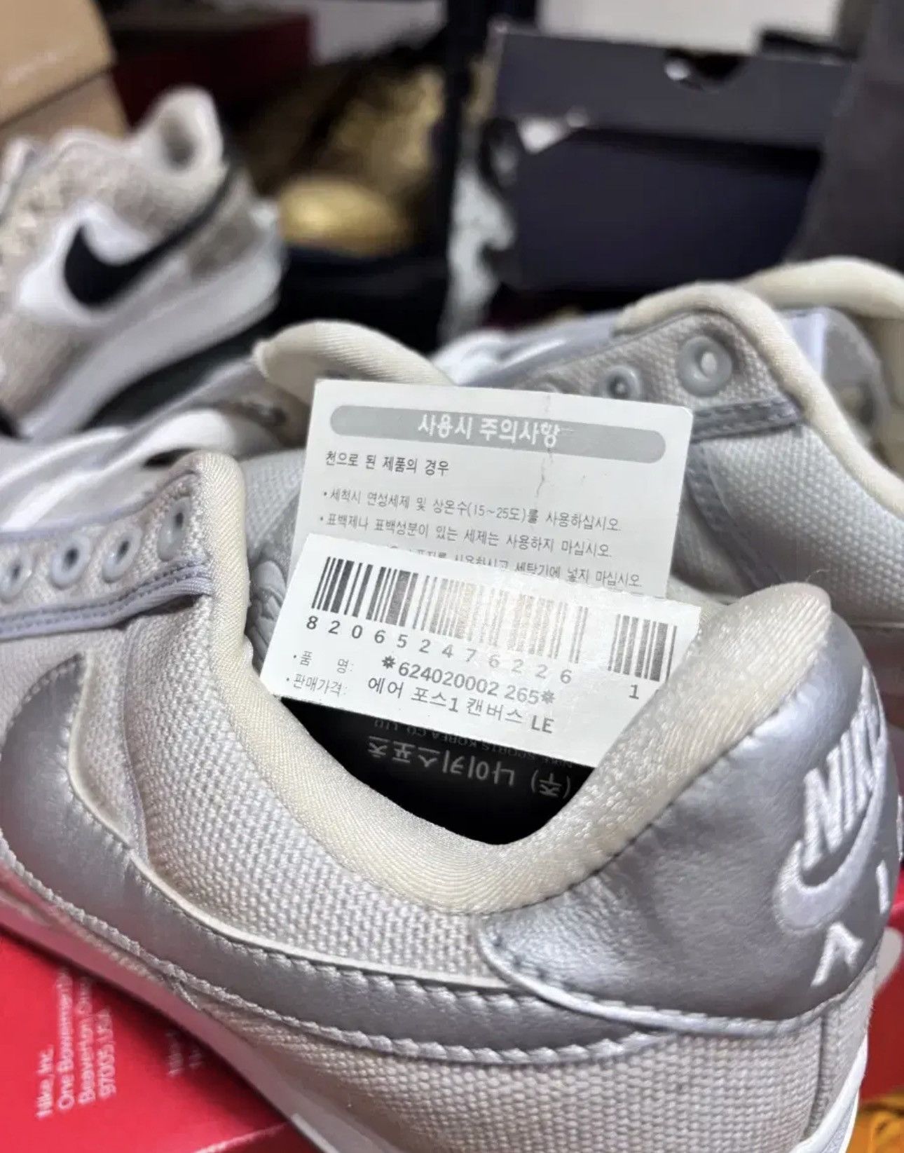 Nike Nike Air Force 1 low cvs Size US 8.5 / EU 41-42 - 6 Thumbnail