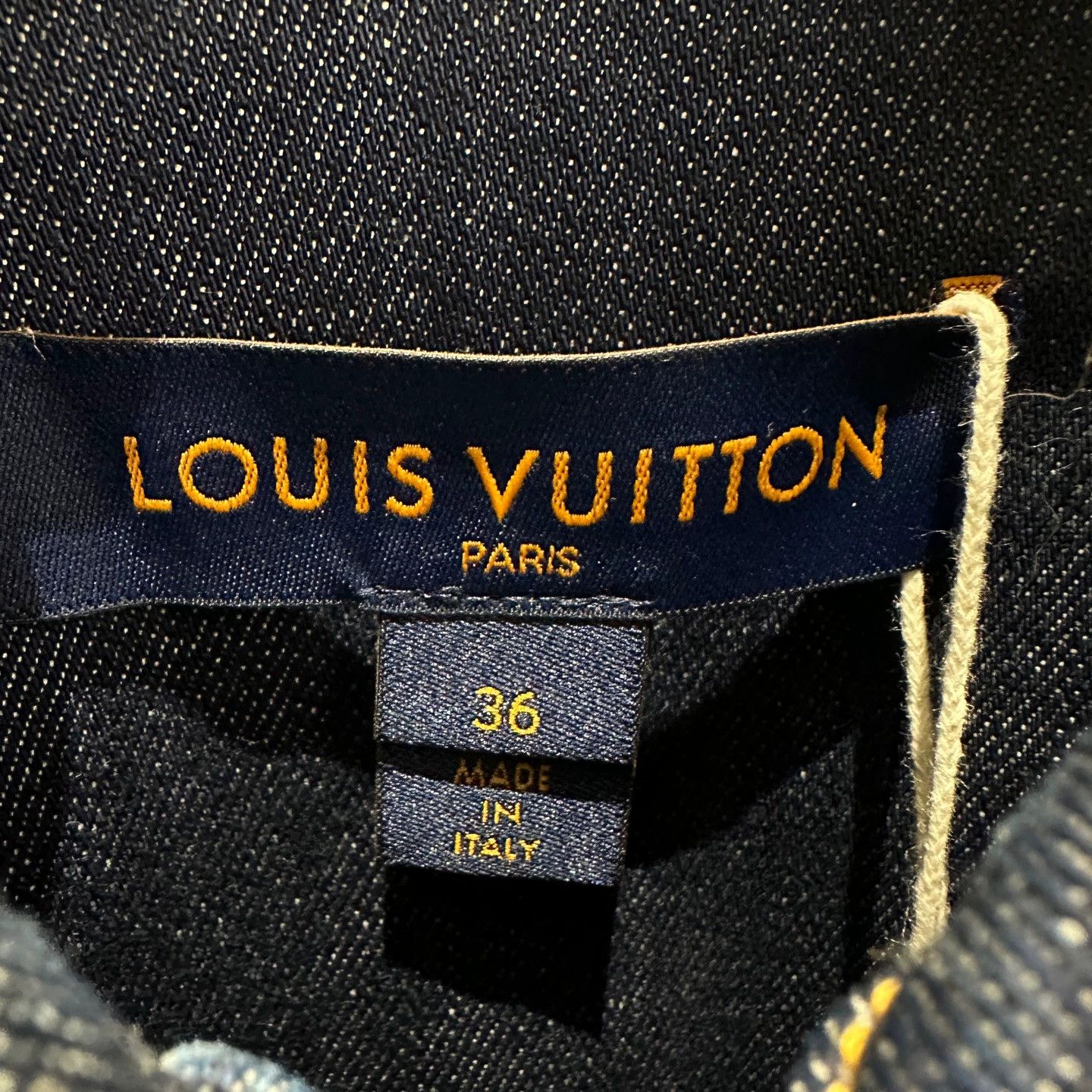 Louis Vuitton LV Monogram color block pocket denim jacket 36 Size XS / US 0-2 / IT 36-38 - 3 Thumbnail
