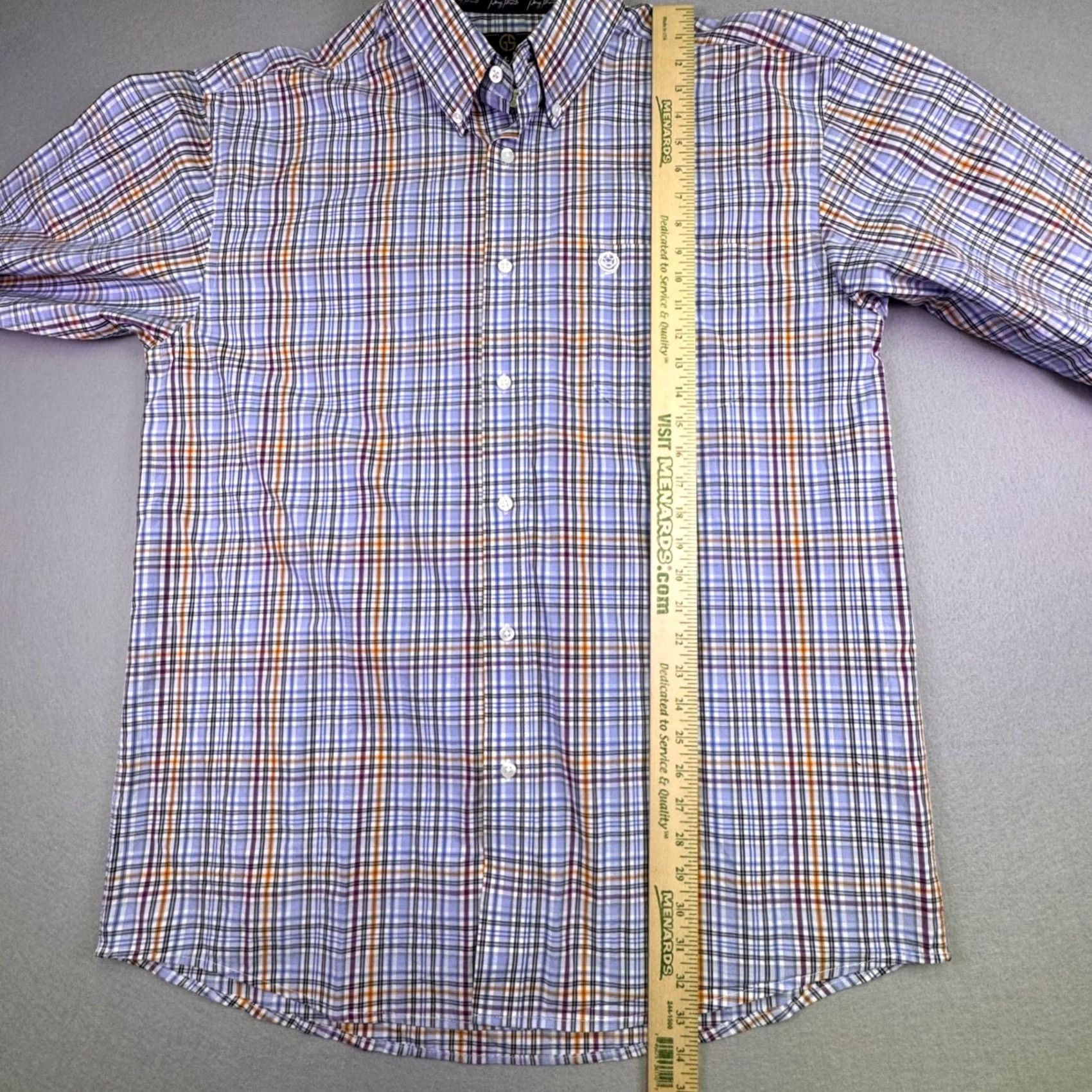 Wrangler VINTAGE Wrangler George Strait Collection Button Down Shirt Mens XL Plaid Western Size US XL / EU 56 / 4 - 6 Thumbnail