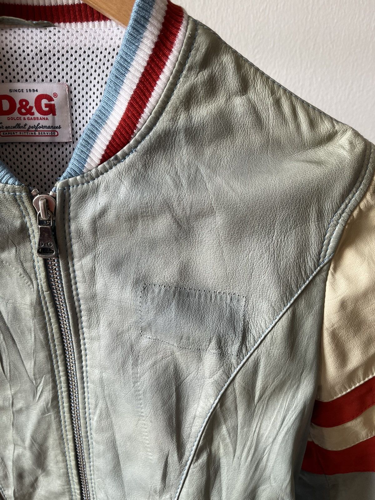 Dolce & Gabbana Dolce & Gabbana Leather Jacket Size US S / EU 44-46 / 1 - 4 Thumbnail