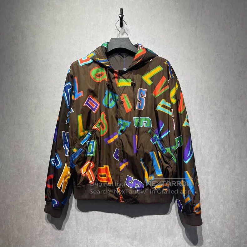 Louis Vuitton Louis Vuitton NBA co-branded monogrammed logo hooded jacke Size US L / EU 52-54 / 3 - 1 Thumbnail