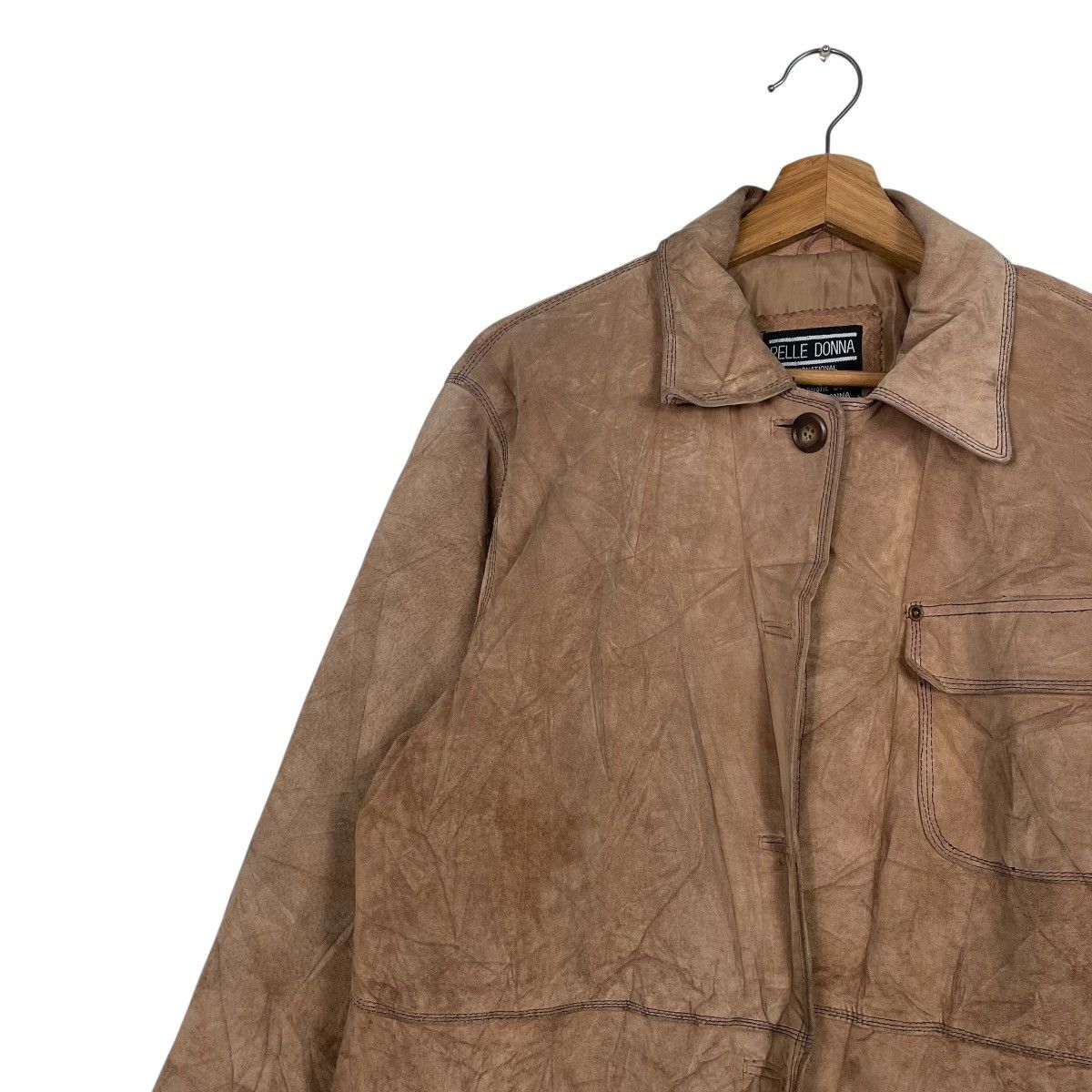 Other Pelle Donna Leather Jacket Size L / US 10 / IT 46 - 6 Thumbnail