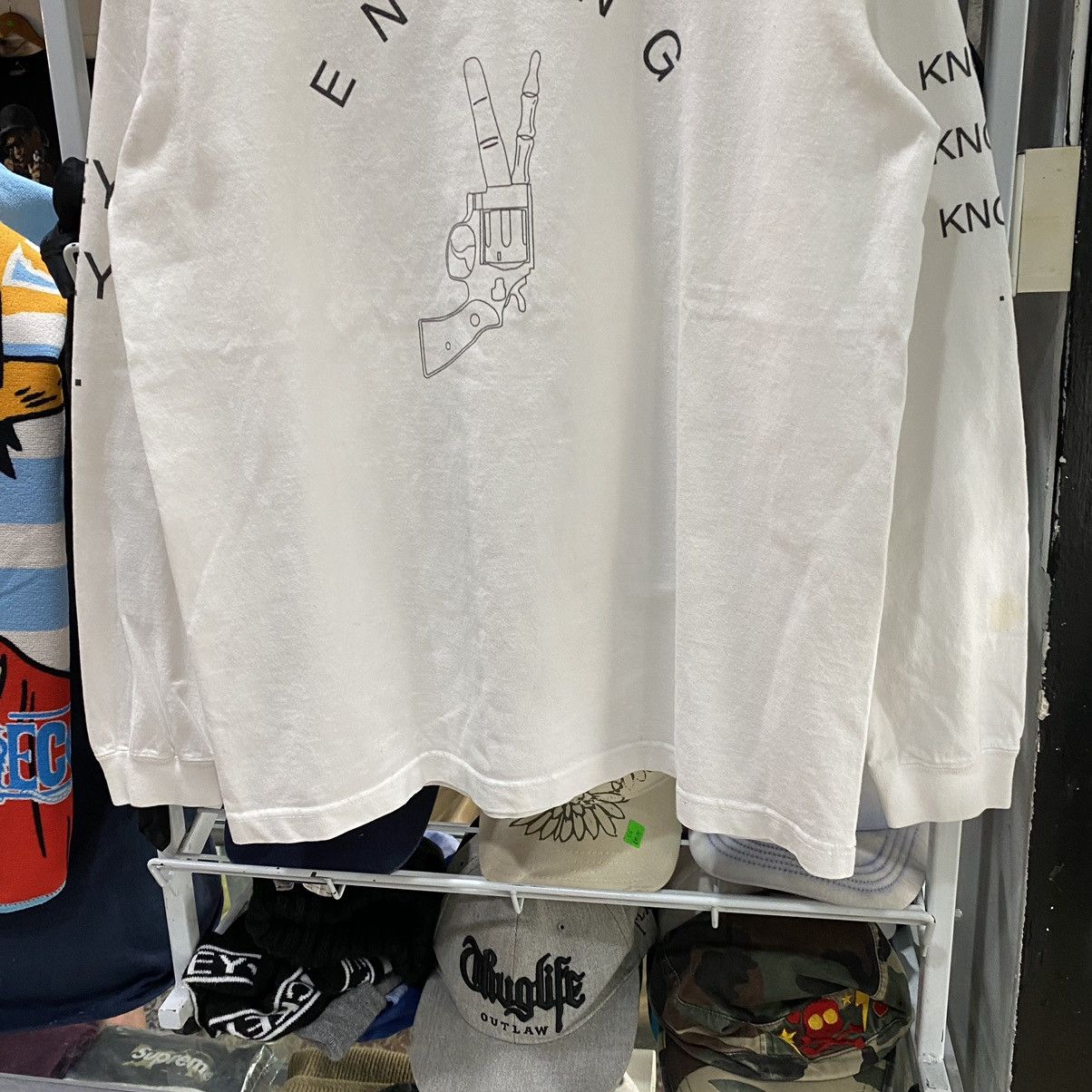 Number (N)ine Number Nine x Studious long sleeve graphic shirt Size US L / EU 52-54 / 3 - 4 Thumbnail