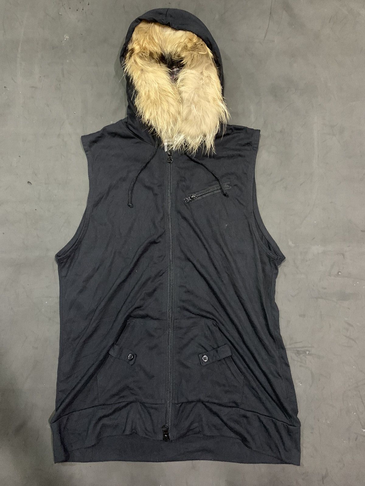 If Six Was Nine × In The Attic × Le Grande Bleu (L.G.B.) 🖤BLACKDAY🖤In the attic fur hoodie ifsixwasnine styled Size US S / EU 44-46 / 1 - 4 Thumbnail