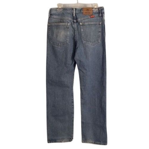 Wrangler Wrangler Size 33x32 Jeans Mens Regular Fit Blue Denim 100% C Size US 33 - 12 Thumbnail