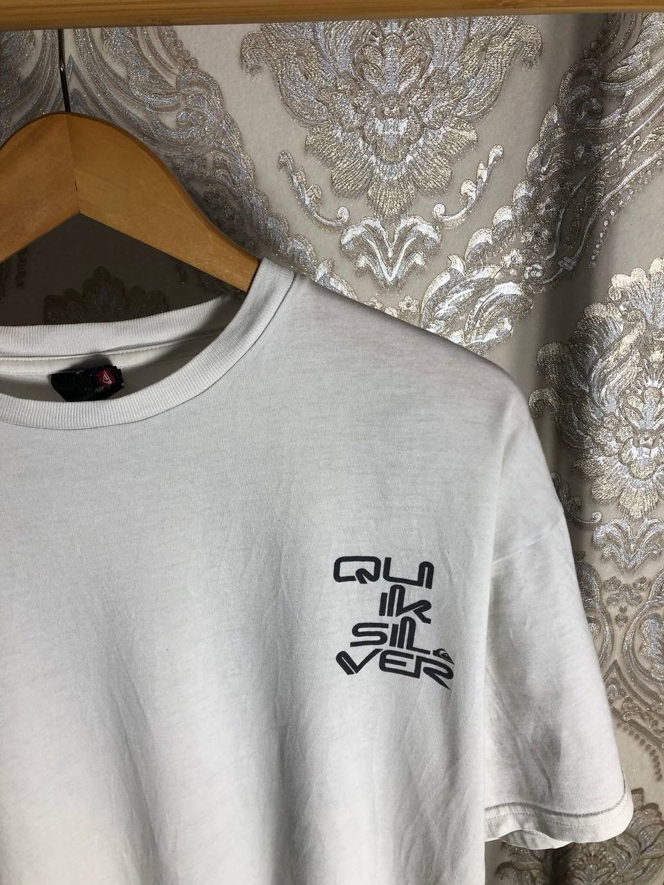 Quiksilver VINTAGE QUIKSILVER DOUBLE PRINTED SURF RETRO T-AHIRT Y2K 90s Size US L / EU 52-54 / 3 - 3 Thumbnail