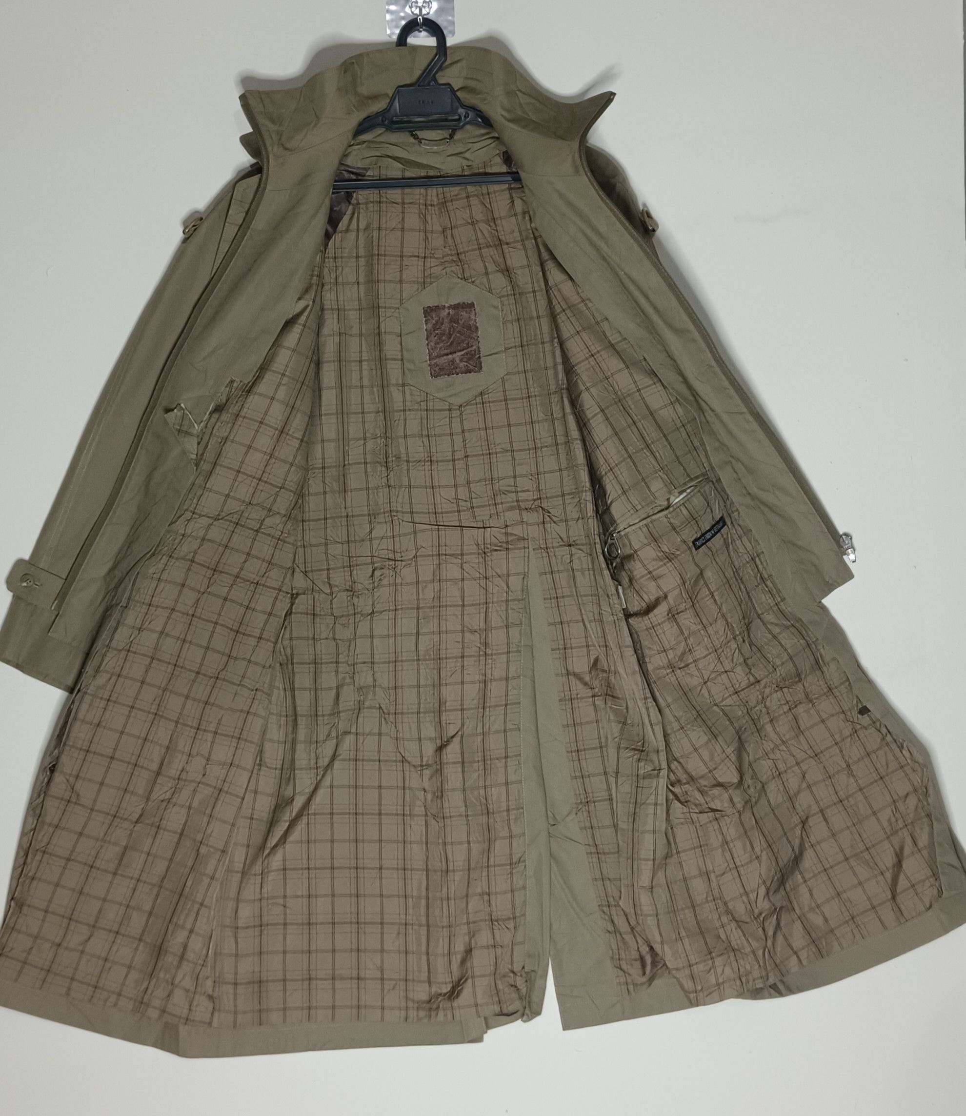 Designer VINTAGE 80s💥 Valmaline Trench Coat Jacket Size US XL / EU 56 / 4 - 15 Thumbnail
