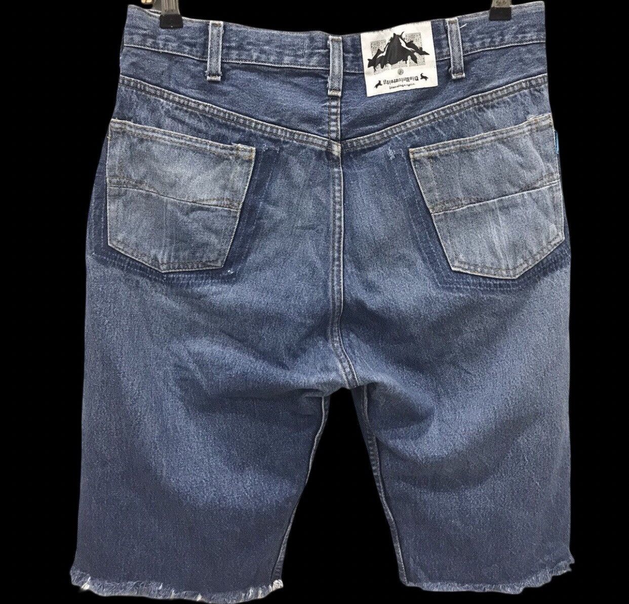 Japanese Brand Vintage Levis Reconstruct by Disuniversity Japan Short Jean Size US 31 - 2 Thumbnail