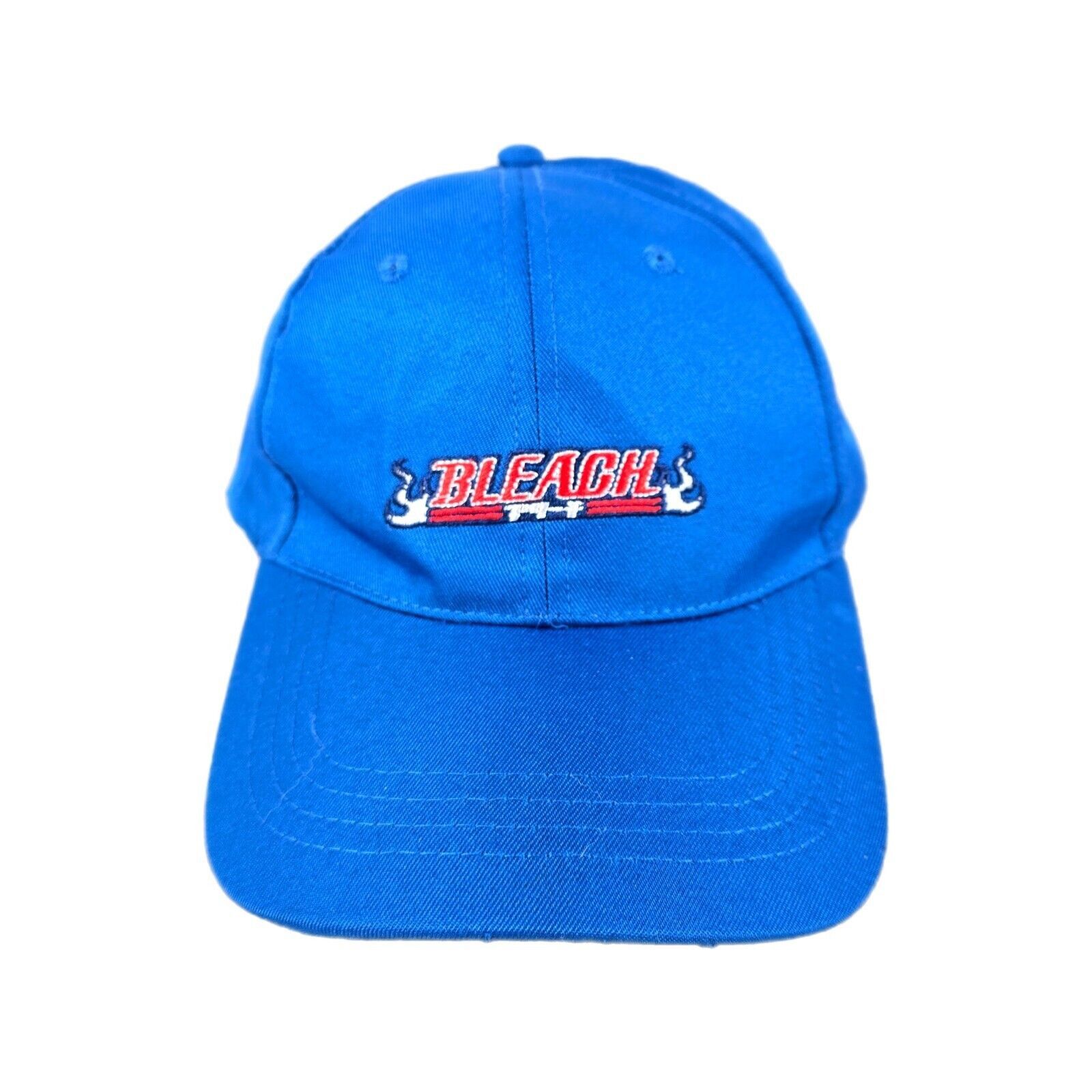 Other Bleach Anime Manga Hat Strapback Blue Y2K Vtg Size ONE SIZE - 1 Thumbnail