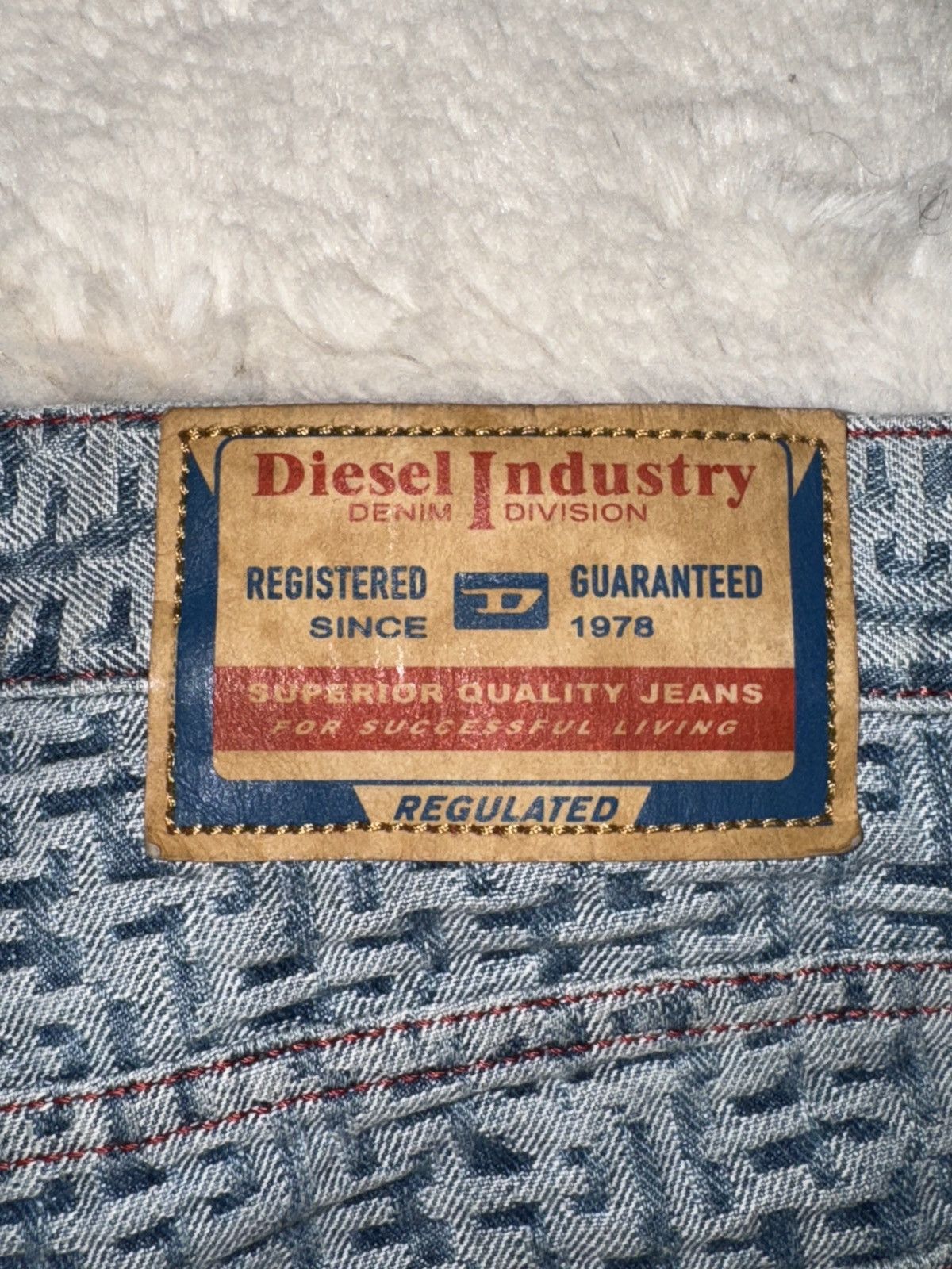 Diesel Diesel 1995 logo-print Jeans Size US 31 - 7 Thumbnail