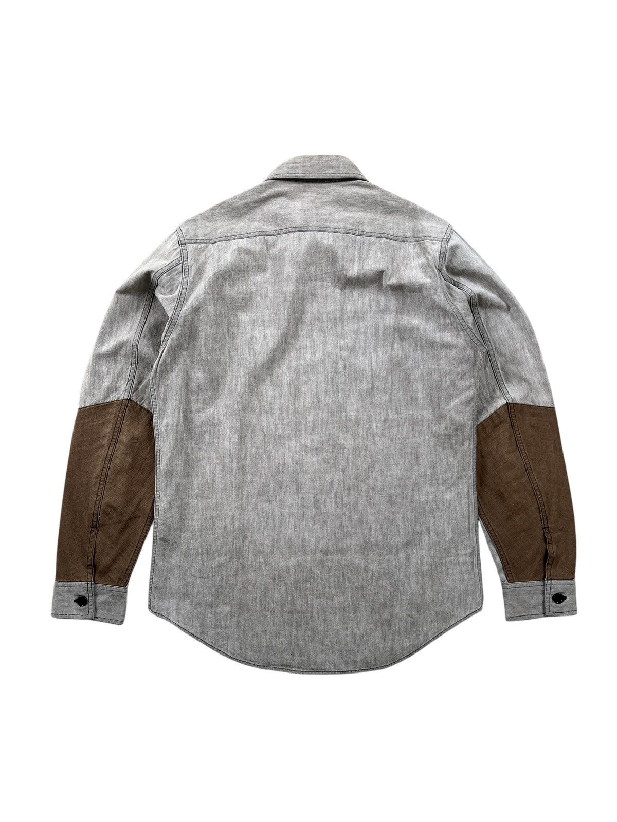 N.Hoolywood N. Hoolywood Sleeve Pocket Button Up Shirt Size US M / EU 48-50 / 2 - 3 Thumbnail