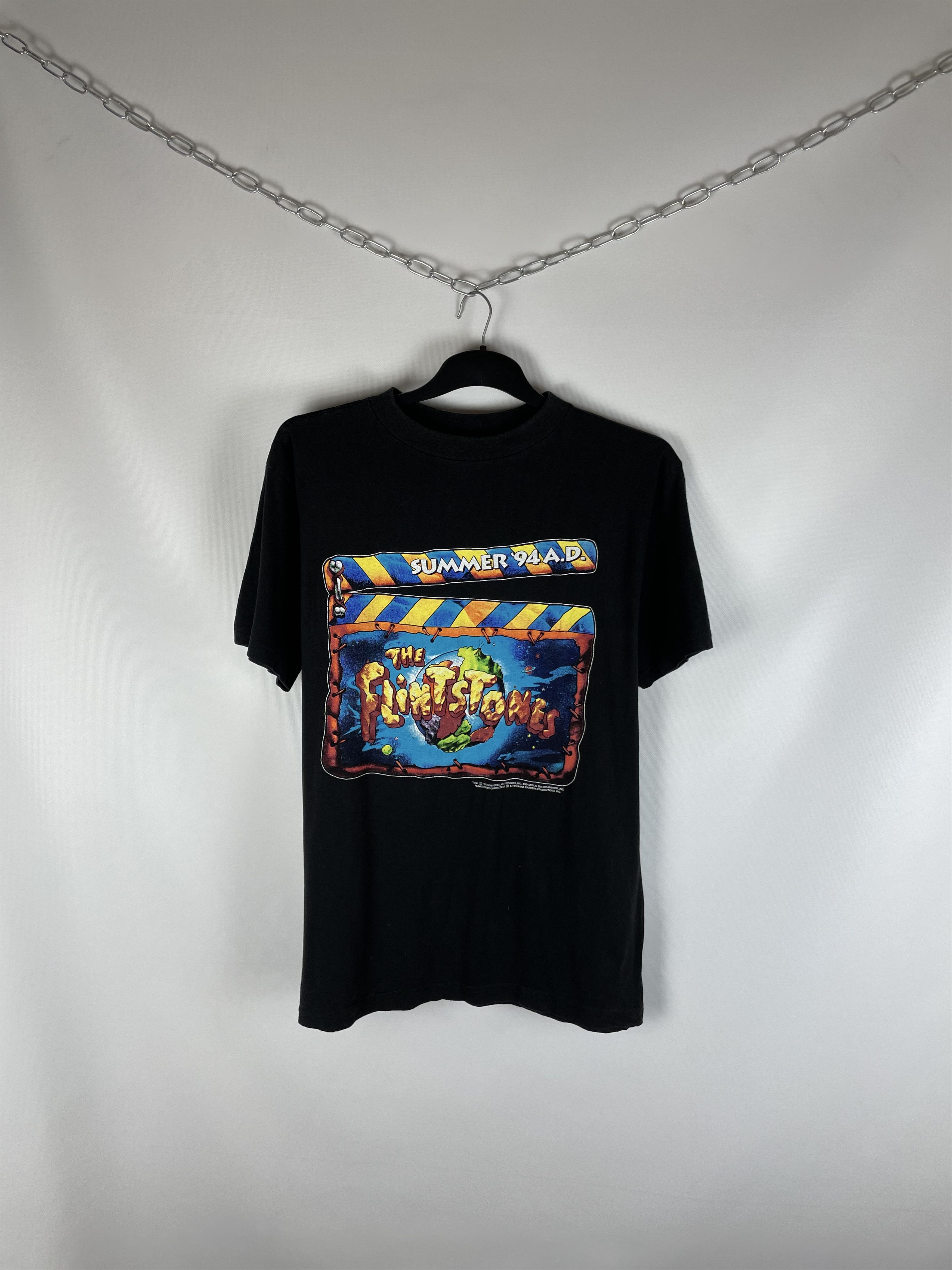 Cartoon Network 1993 Flintstones Vintage T-Shirt Tee USA Size US XL / EU 56 / 4 - 1 Thumbnail