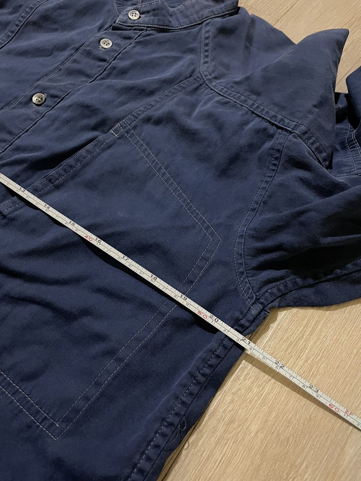 Issey Miyake Vintage Issey Miyake Skyline Pullover Button Up Tee Size US M / EU 48-50 / 2 - 7 Thumbnail