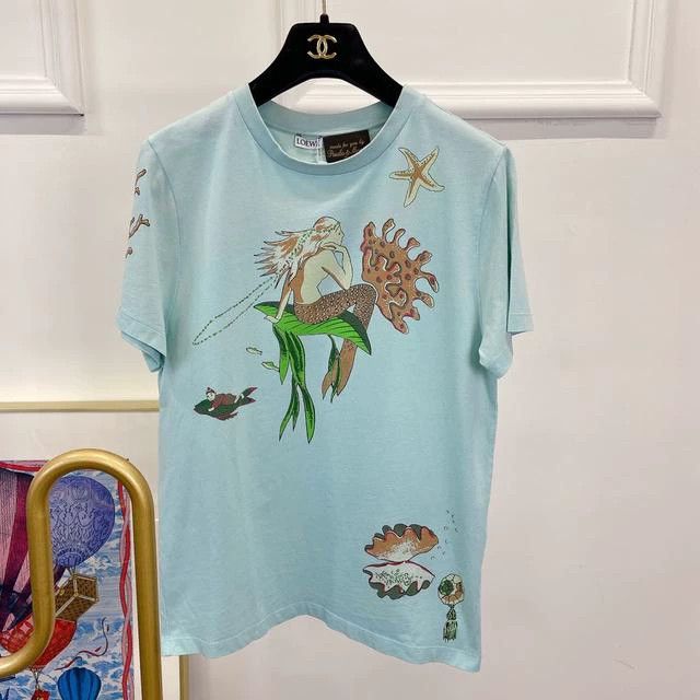 Loewe loewe Mermaid short sleeves 2506-Nextarrow Size US S / EU 44-46 / 1 - 1 Thumbnail
