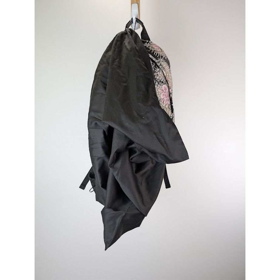 Amiri o1rshd1 Size: OS / Hibiscus Jacquard Backpack in Black Size ONE SIZE - 22 Thumbnail