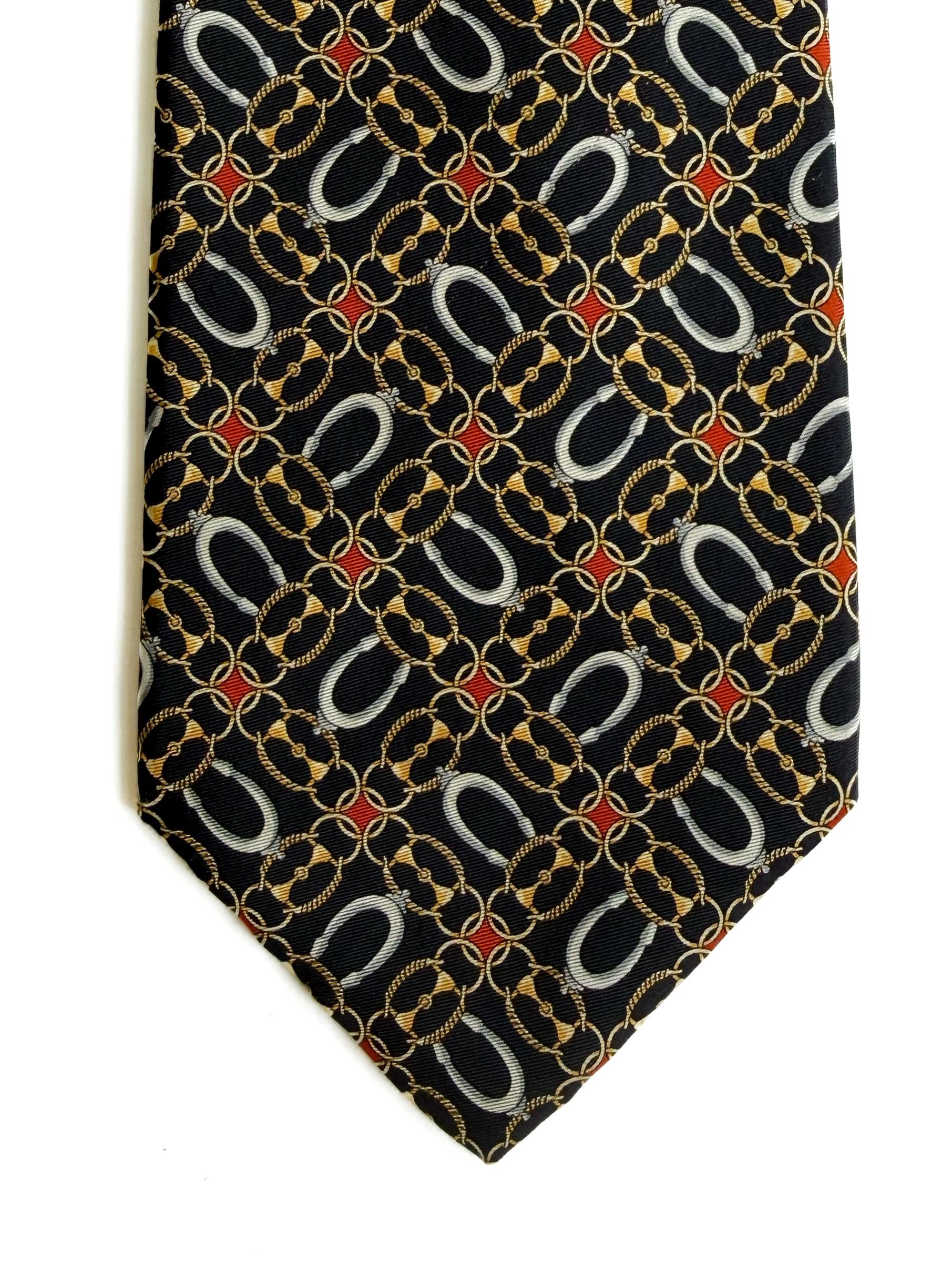 Fendi Men's Vintage Fendi Silk Neck Tie Size ONE SIZE - 1 Thumbnail