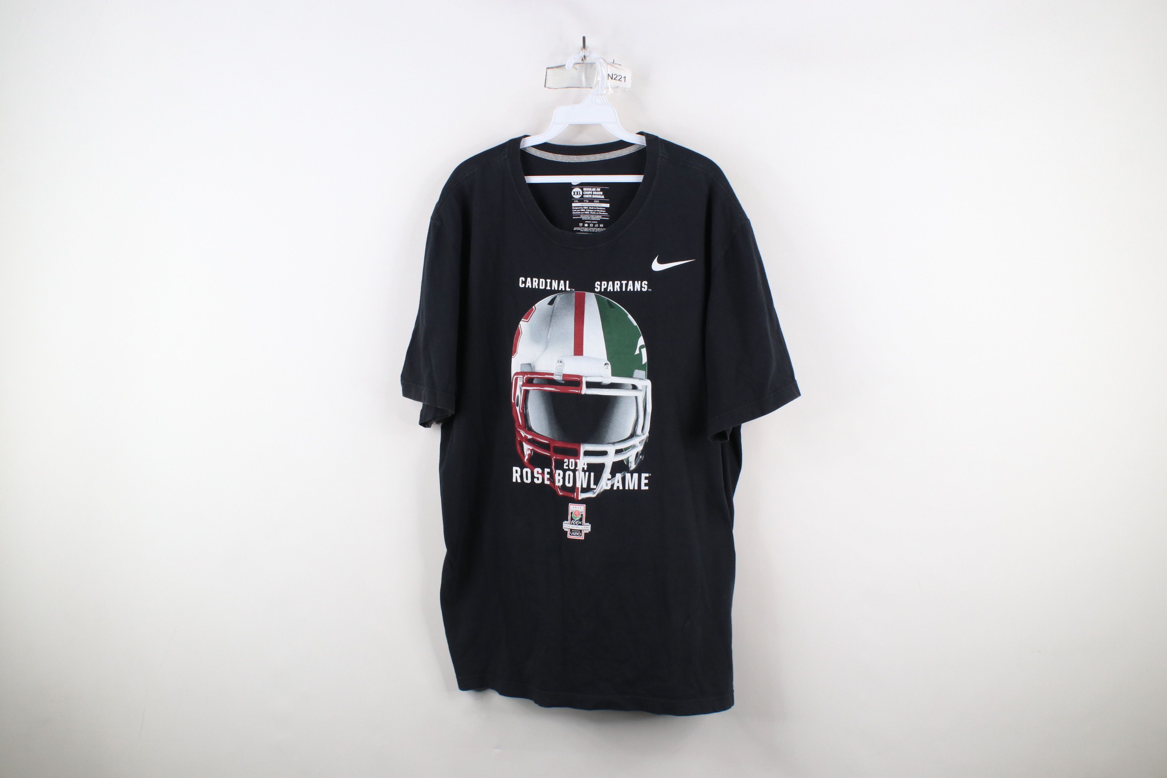 Nike × Vintage Nike Rose Champs Michigan State University Football T-Shirt Size US XXL / EU 58 / 5 - 1 Thumbnail