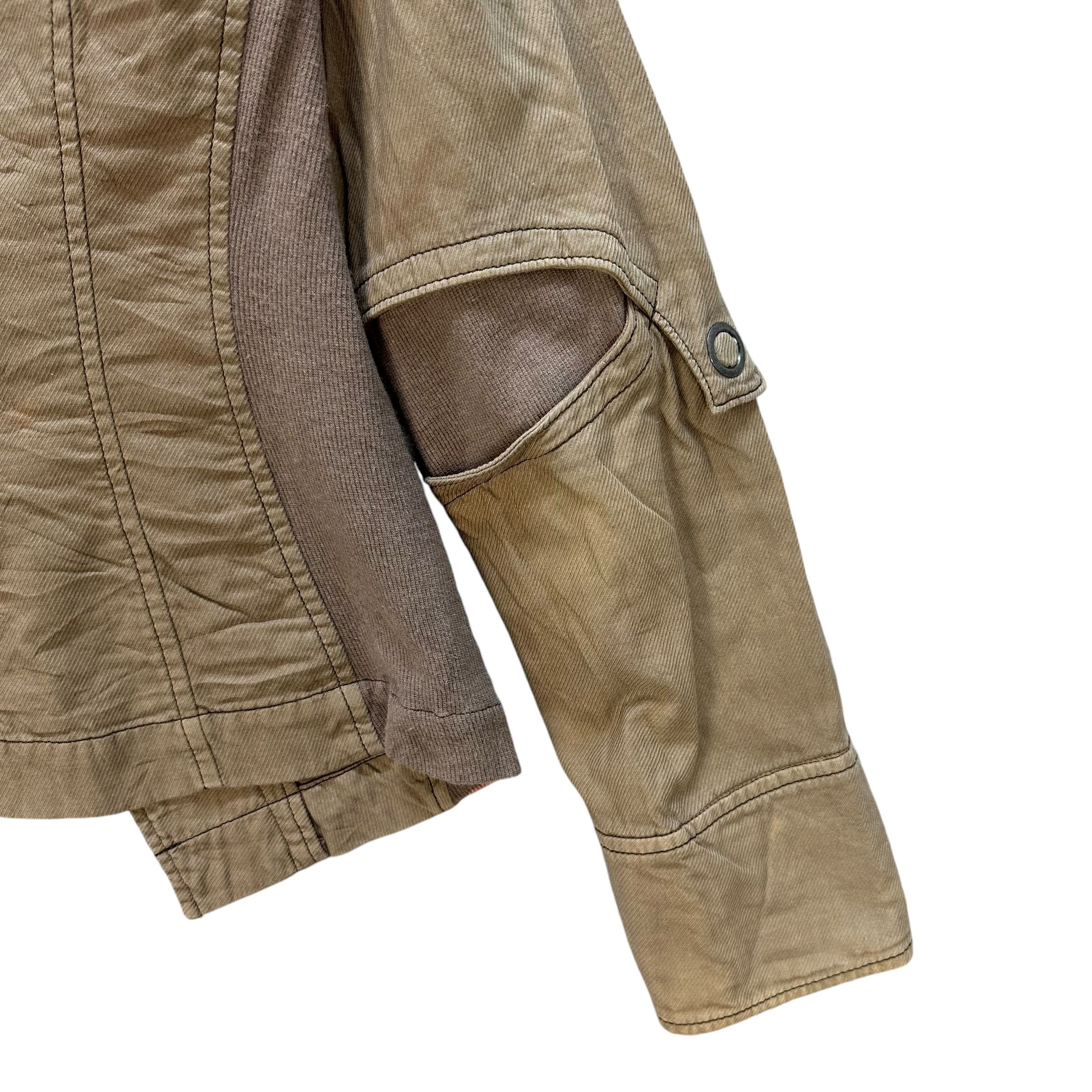 Japanese Brand LUXXM Made in Japan Bondage Asymmetrical Jacket #A55-1270 Size S / US 4 / IT 40 - 15 Thumbnail