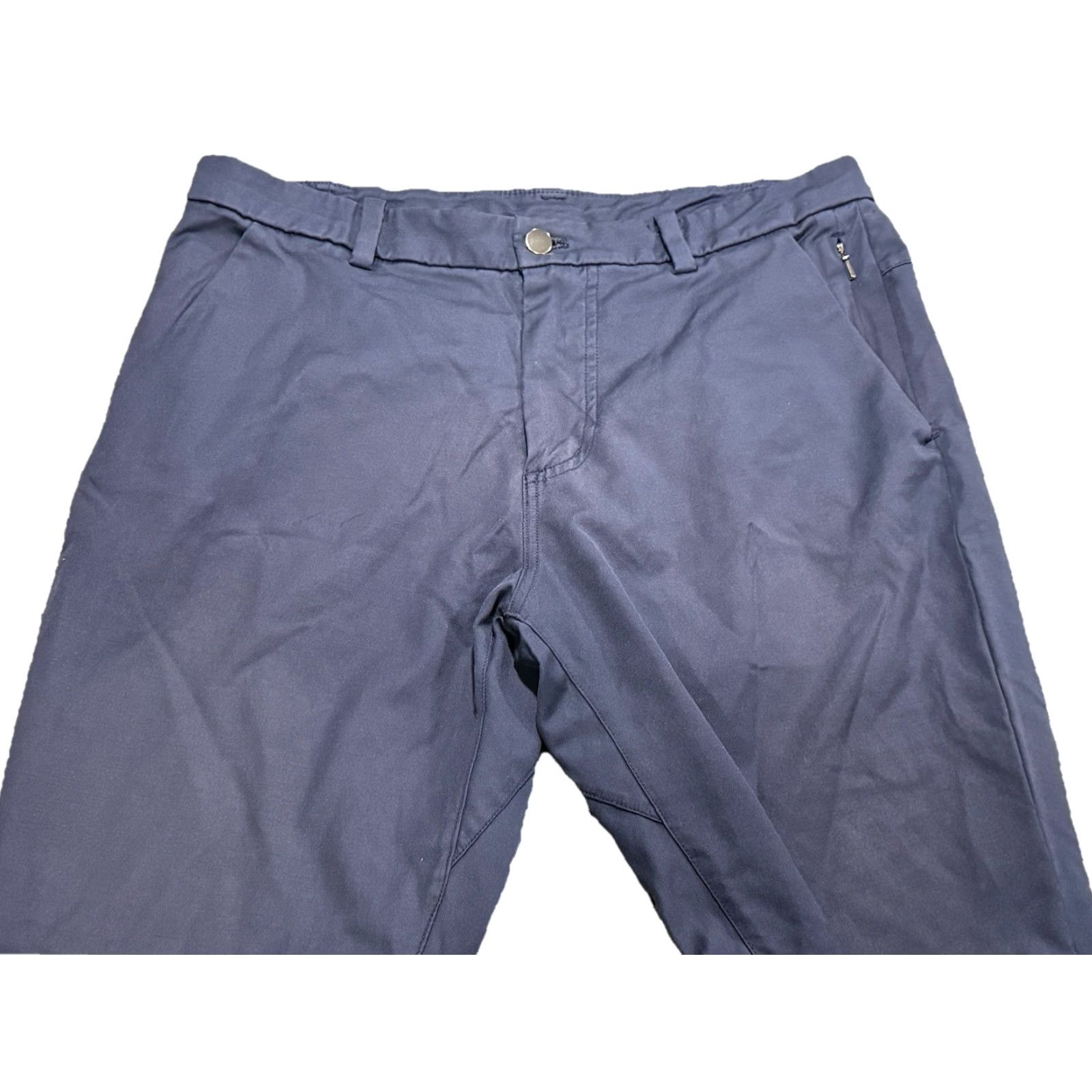 Lululemon Lululemon Commission Pants Classic Qwick Chino Men’s 33x28.5 Tapered Stretch Blue Athleisure Size US 32 / EU 48 - 4 Thumbnail