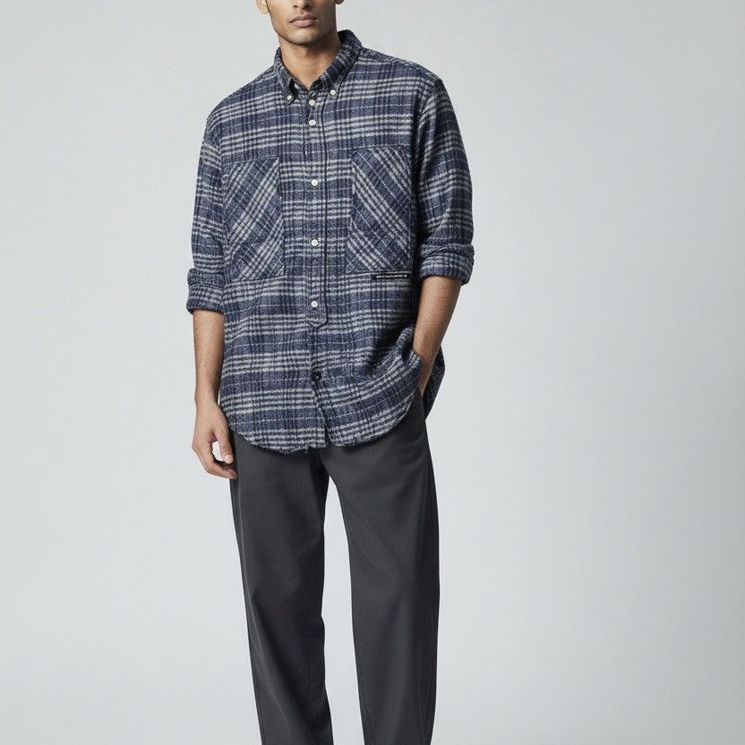 Blue Blue Japan The black is brown albini best cotton flannel shirt Size US M / EU 48-50 / 2 - 1 Thumbnail