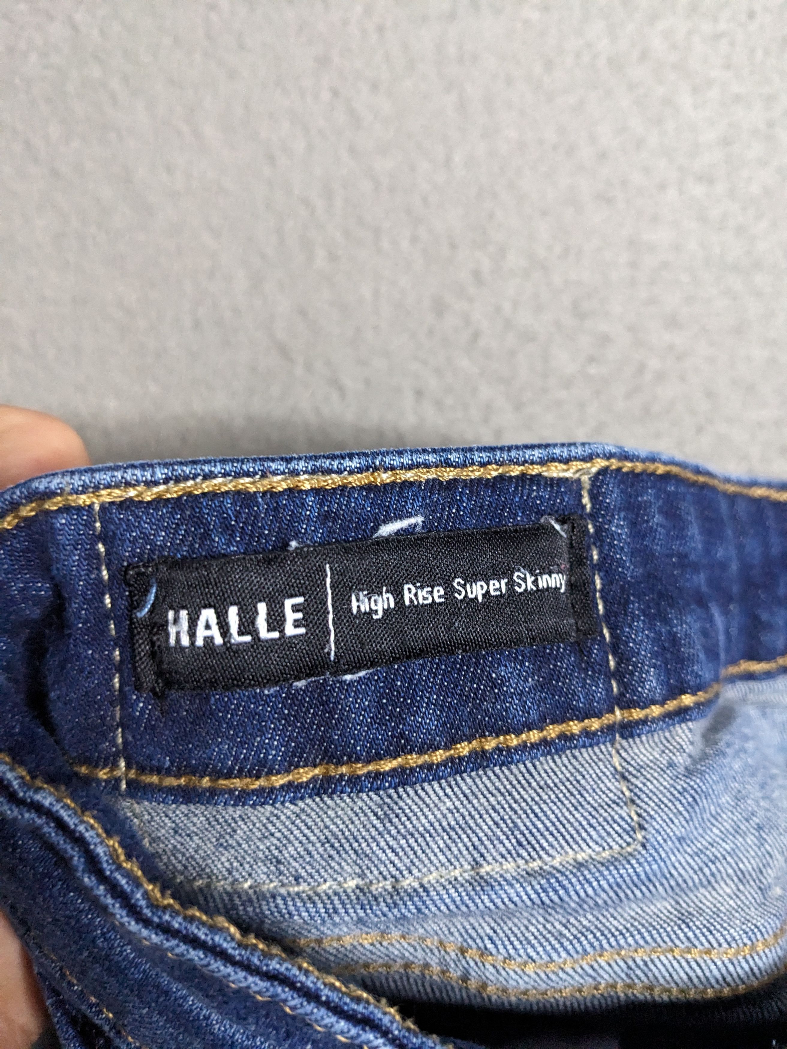 True Religion True Religion Womens Halle Skinny Jeans 28x28 Button Fly Y2K Size 28" / US 6 / IT 42 - 13 Thumbnail
