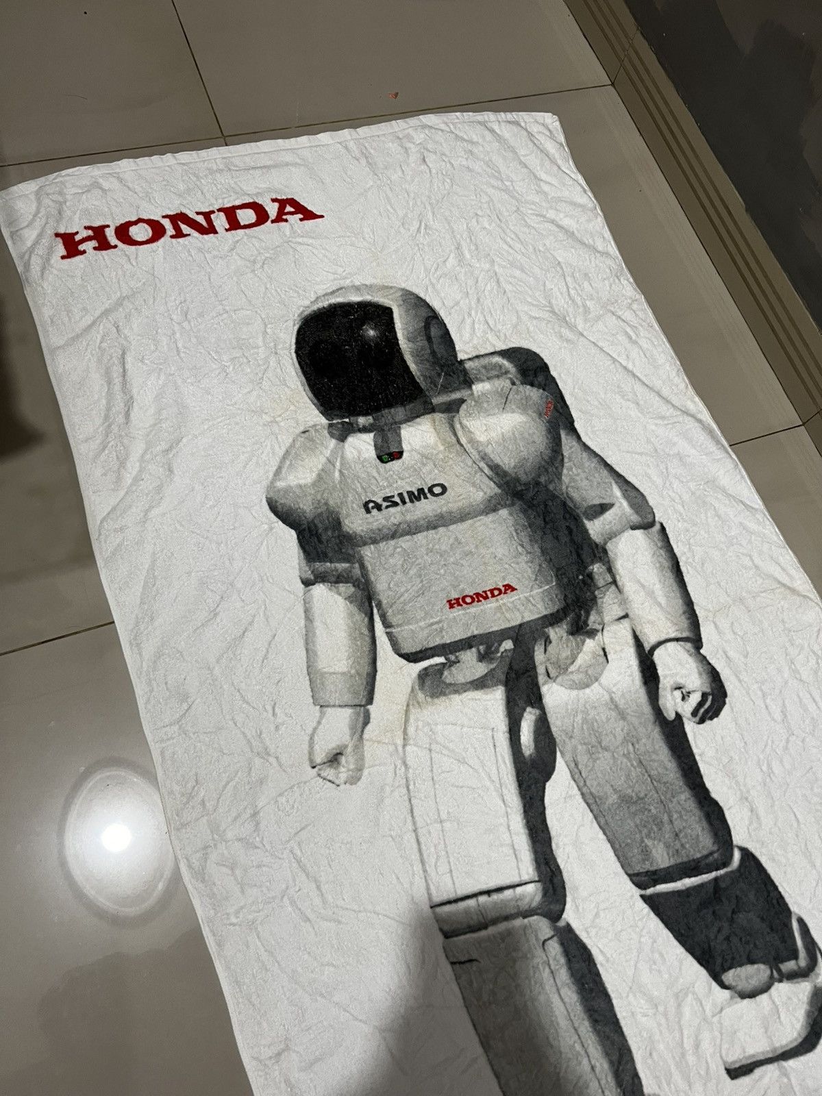 Honda × Japanese Brand × Vintage Vintage 00s Honda Asimo Big Towel Size ONE SIZE - 3 Thumbnail