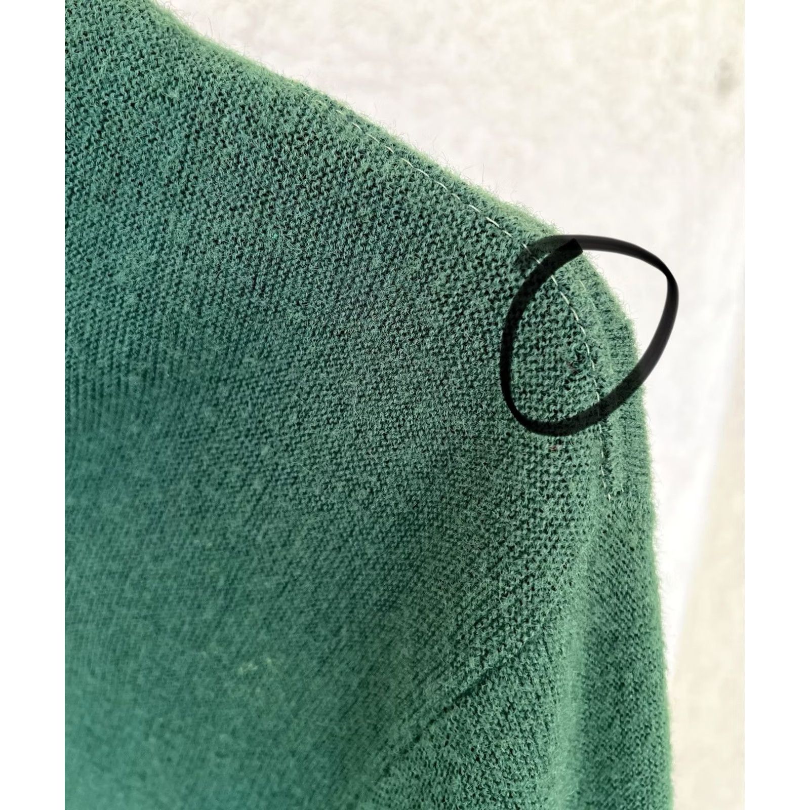 Lacoste VINTAGE Lacoste Cardigan Sweater USA Green Acrylic Croc Logo V Neck Preppy Mens M Size US M / EU 48-50 / 2 - 6 Thumbnail
