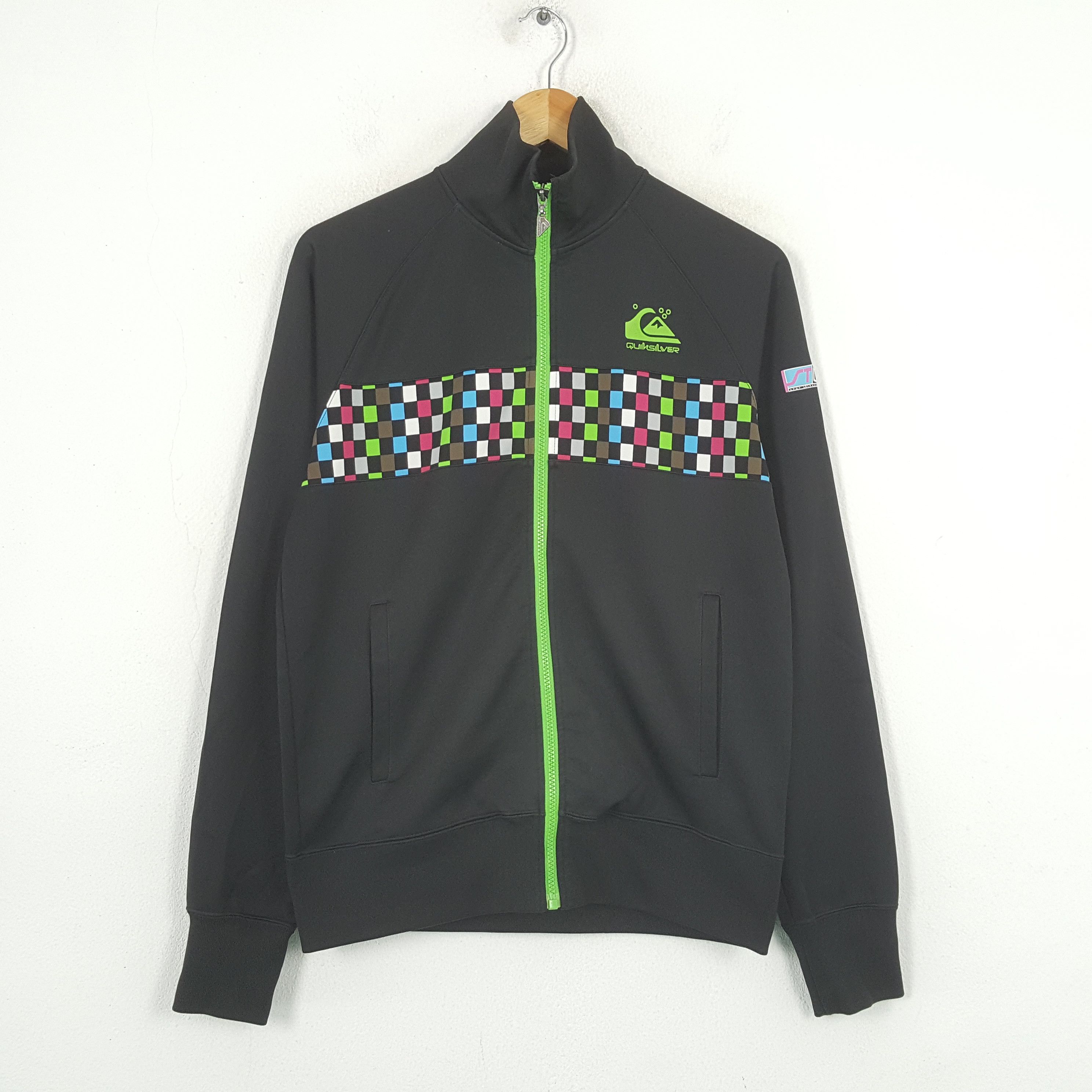 Quiksilver × Vintage Vintage QUIKSILVER Surfing Style Windbreaker Sweater C288N20 Size US S / EU 44-46 / 1 - 1 Thumbnail