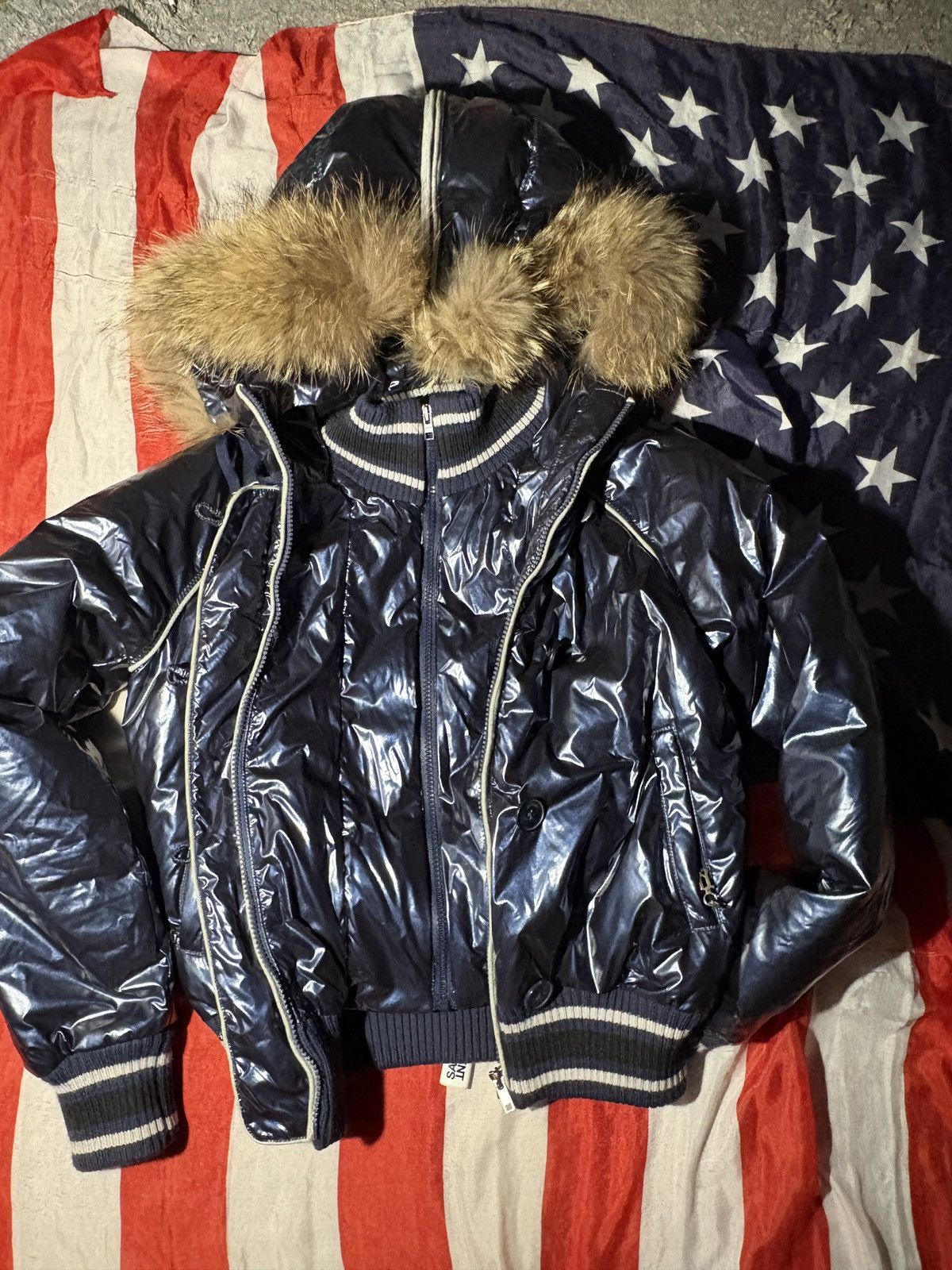 John Galliano vintage John galliano school camp puffer fur jacket Size US XS / EU 42 / 0 - 3 Thumbnail