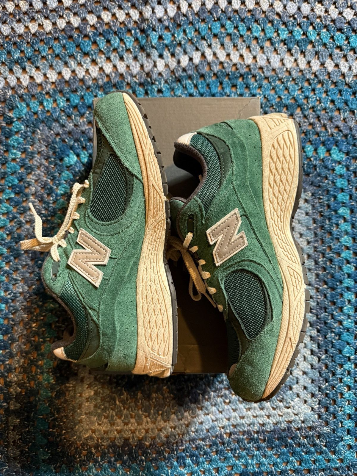 New Balance New Balance 2002R Forest Green Size US 9.5 / EU 42-43 - 2 Thumbnail