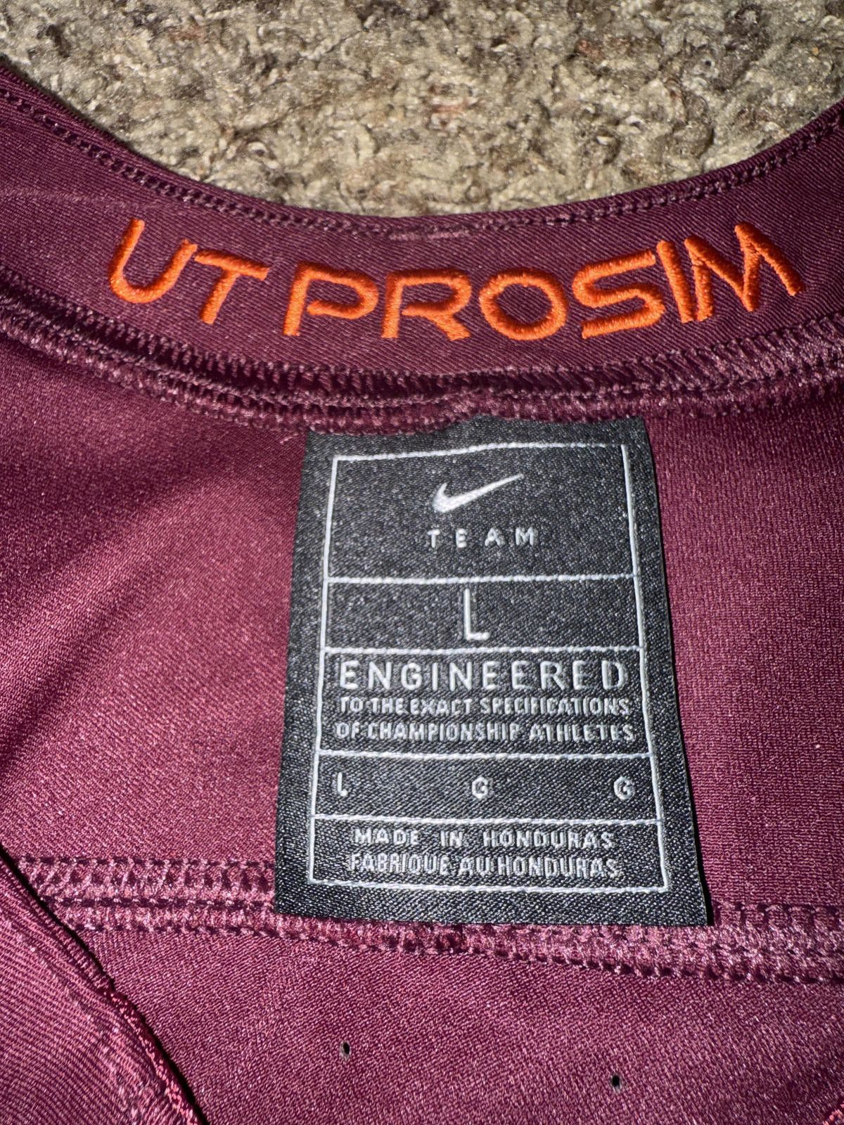 Nike Nike Men’s Dri-Fit Vapor F.U.S.E UT Prosim Blank Practice Jersey MSRP $250 Size US L / EU 52-54 / 3 - 6 Thumbnail