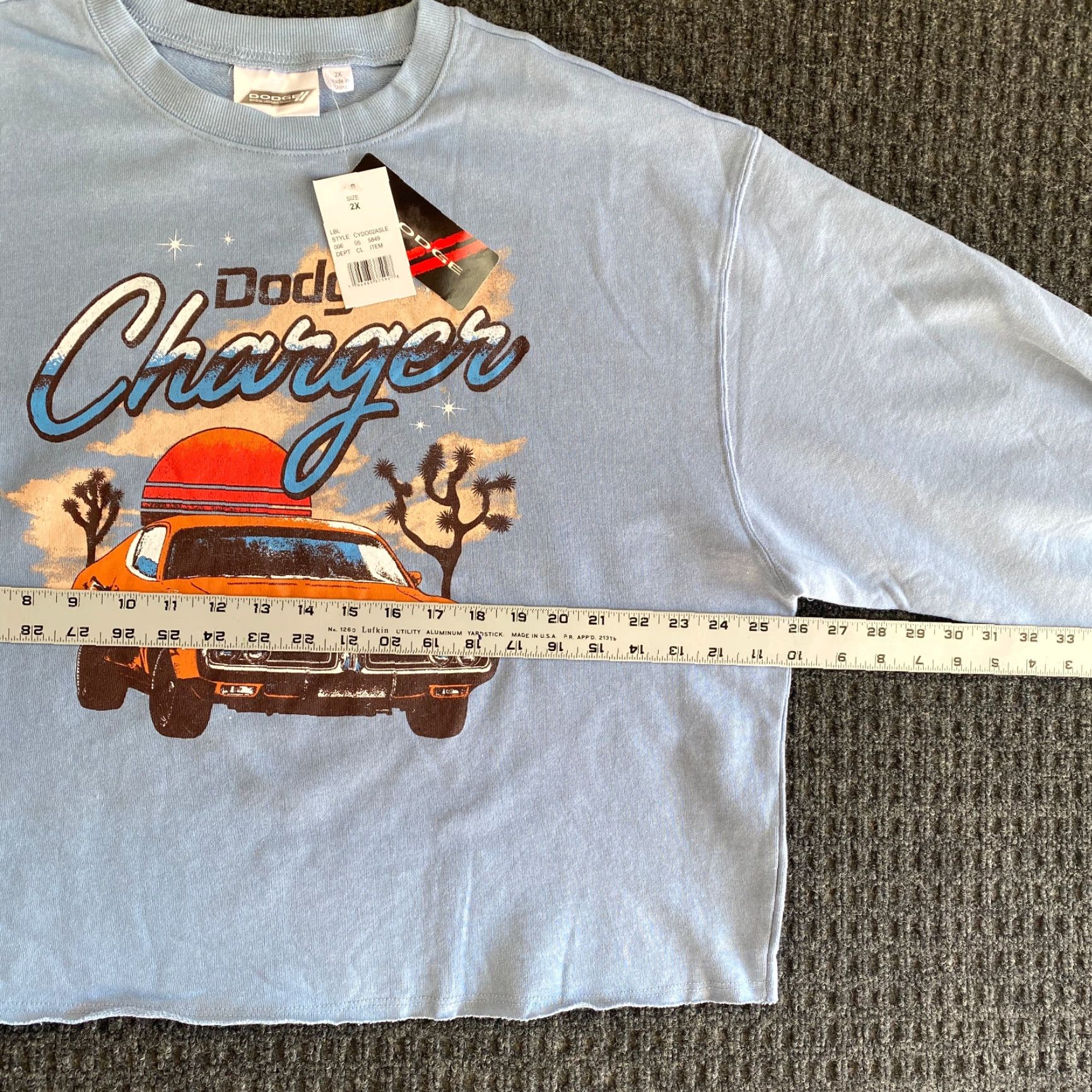 Vintage VINTAGE Dodge Sweatshirt Women’s Blue 2X 2X Long Sleeve Crew Neck Pullover Classic 60s Cars Dodge Womens Sweatshirt Size XXL / US 16-18 / IT 52-54 - 7 Thumbnail