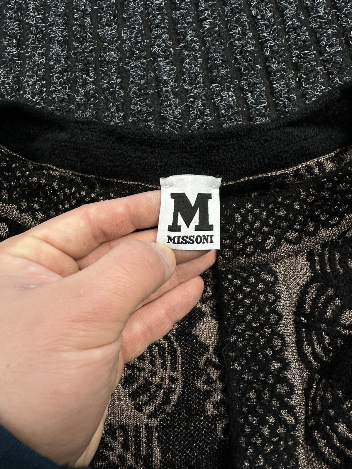 Missoni Missoni Vintage Knit Jacket Cardigan Abstract Pattern Size M / US 6-8 / IT 42-44 - 3 Thumbnail