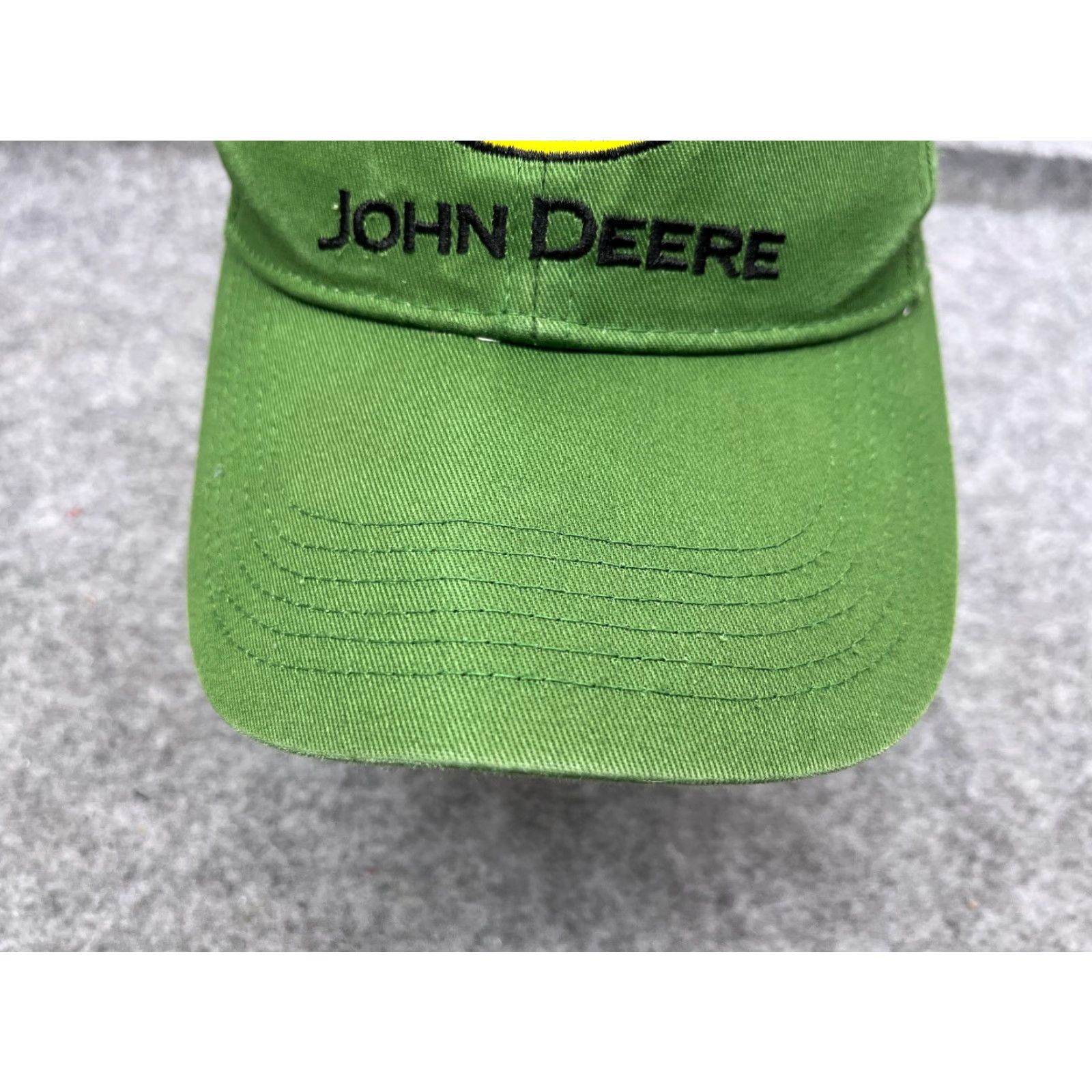 John Deere John Deere Hat Cap - Brand Baseball Cap - Adjustable Strap Back - Green Cotton Twill One Size Adult Men #Agriculture Farm Equipment Size ONE SIZE - 3 Thumbnail