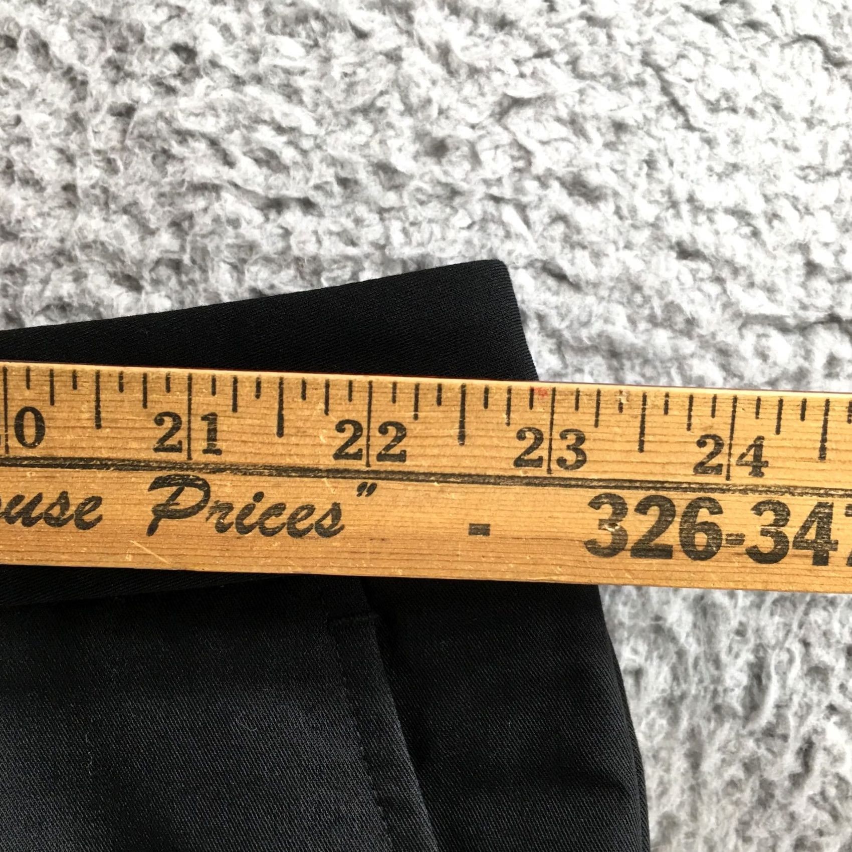 Worthington Worthington Trousers Dress Pants Womens 22W Black High Rise Flat Front NEW Pants Women Size 40" / US 18 - 6 Thumbnail