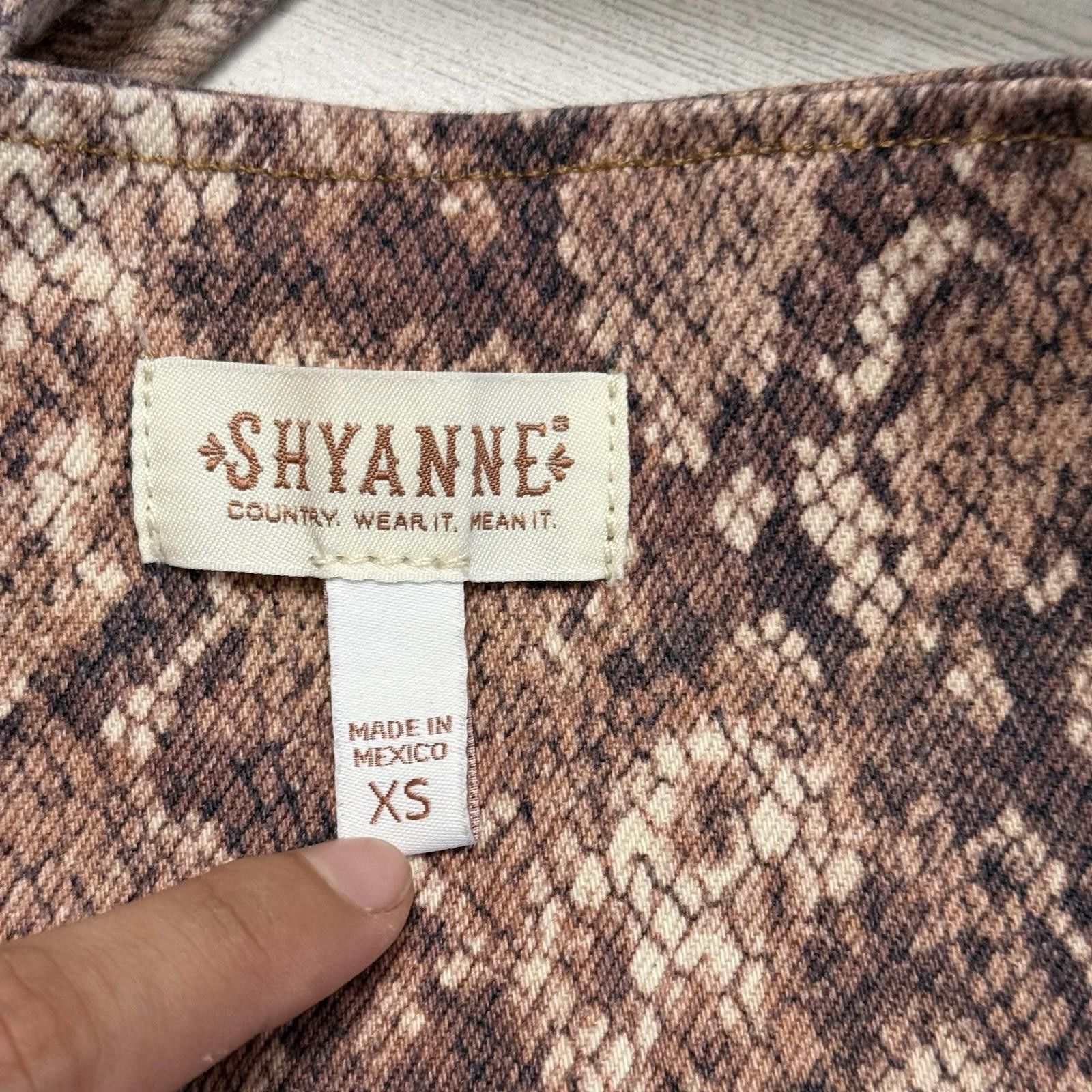 Designer Shyanne Country Snake Print corset xs Size ONE SIZE - 6 Thumbnail