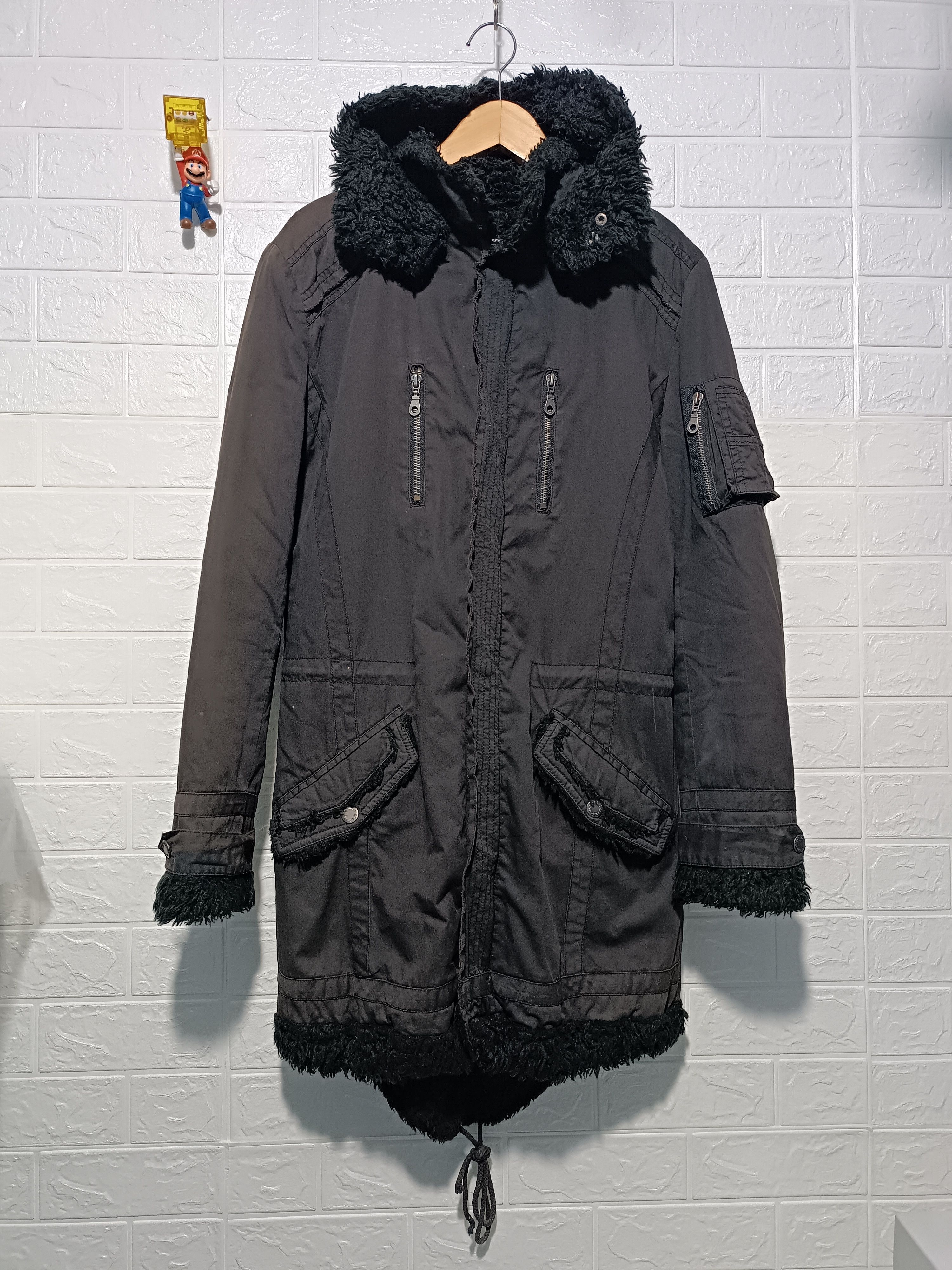 In The Attic In The Attic Sun Fade Parka Fishtail Jacket Size US L / EU 52-54 / 3 - 1 Thumbnail