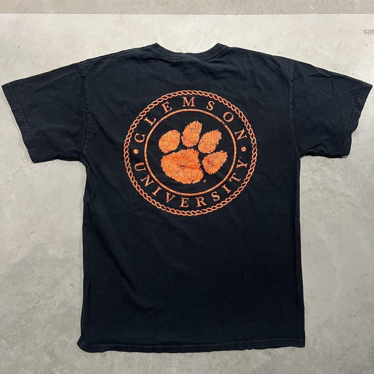 Vintage Crazy Vintage Y2K Clemson University Tigers Graphic Tee! Size US M / EU 48-50 / 2 - 1 Thumbnail