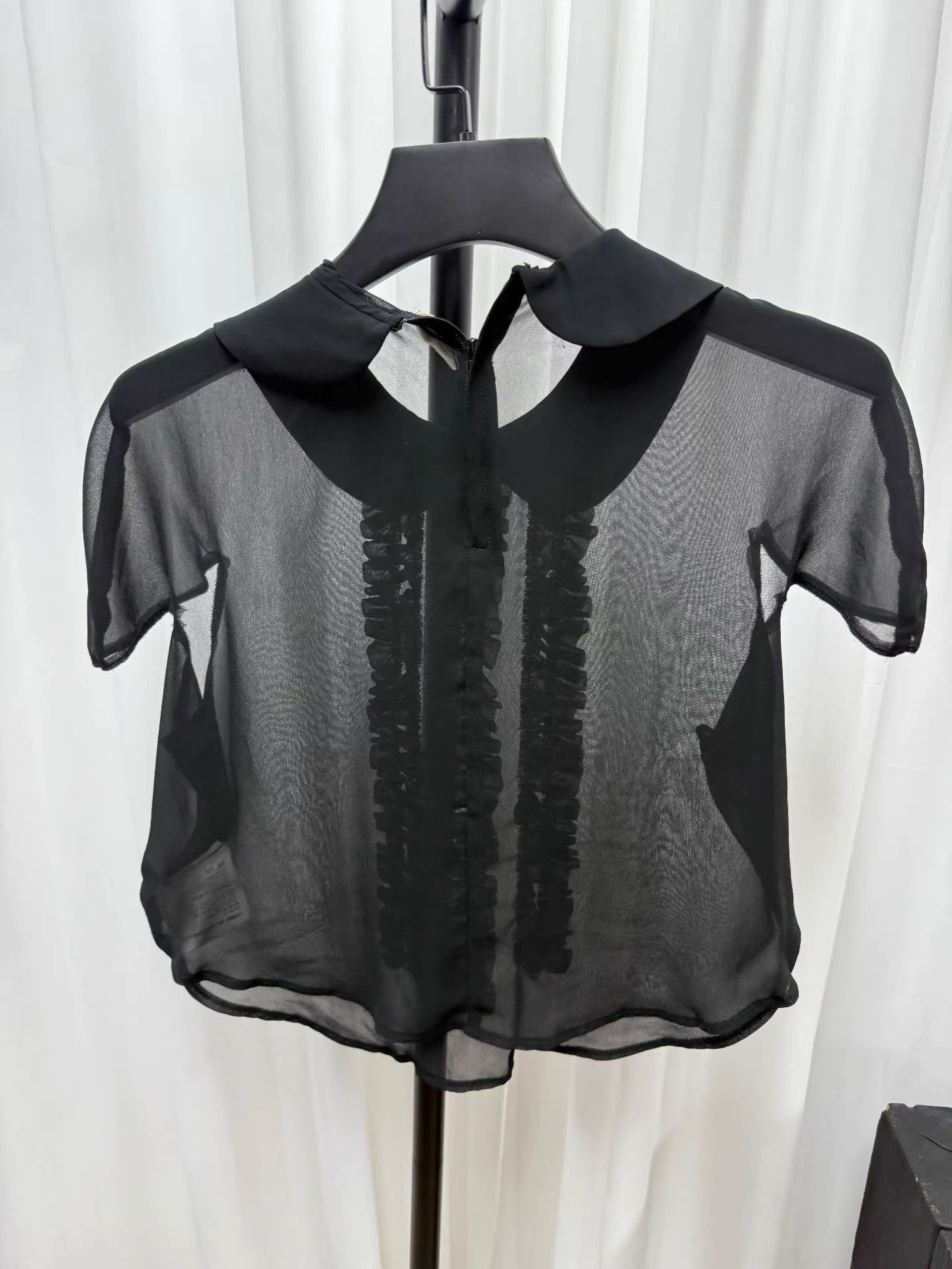 Comme des Garcons Comme des Garçons Mesh Round Neck Short Sleeve Top K20 Size S / US 4 / IT 40 - 6 Thumbnail