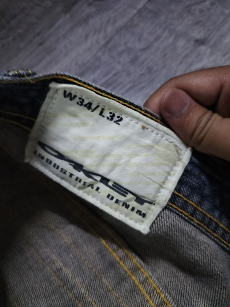Oakley Oakley Industrial Denim mud wash distressed style jeans goa Size US 37 - 7 Thumbnail