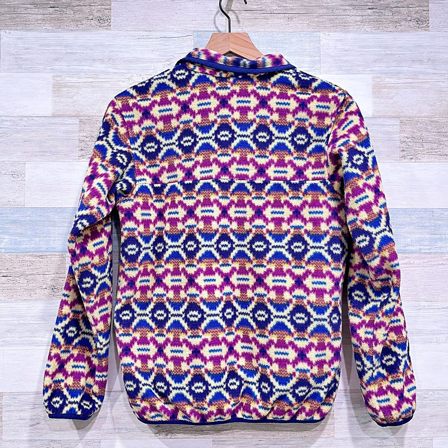 Patagonia Patagonia Synchilla Snap T Fleece Pullover Aztec Vintage XS Size XS / US 0-2 / IT 36-38 - 4 Thumbnail