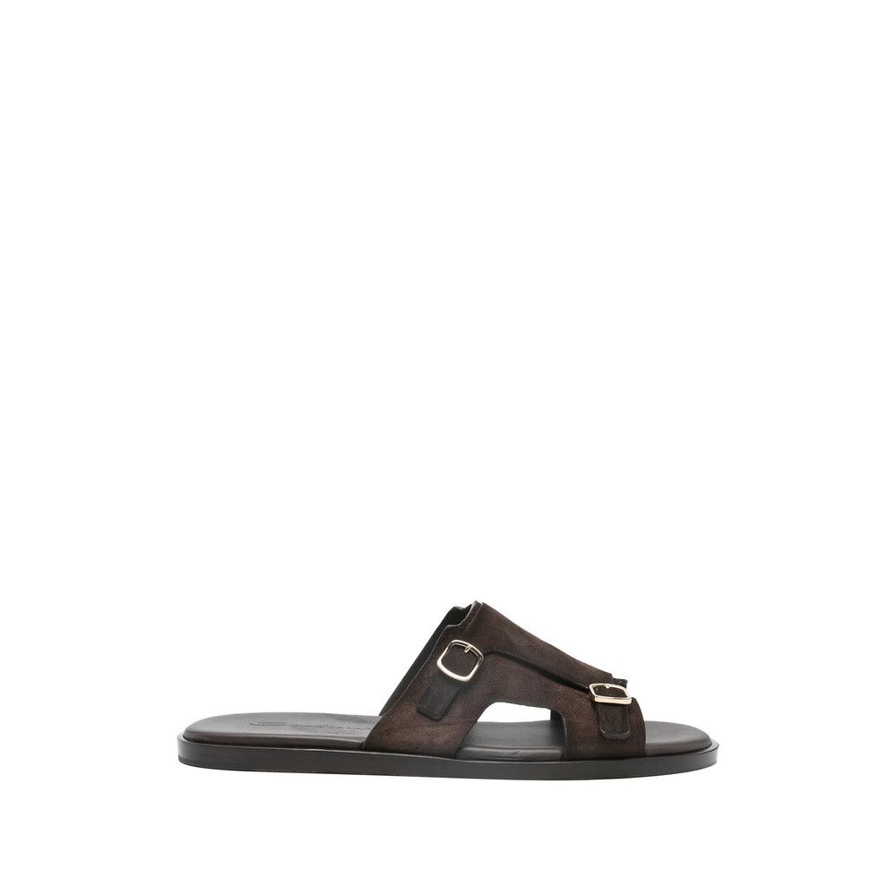 Santoni Santoni BROWN Sandals Size US 7 / EU 40 - 1 Thumbnail