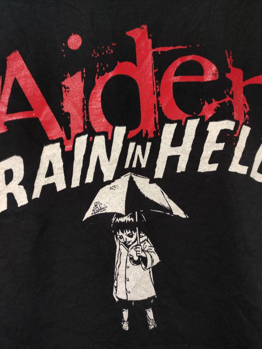 Band Tees Vtg 00's Aiden " Rain in Hell " EP Promo T-Shirt Size US M / EU 48-50 / 2 - 3 Thumbnail