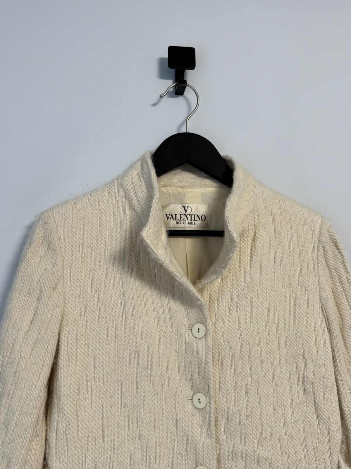 Valentino × Vintage Valentino Boutique Vintage Wool Jacket Y2K Size M / US 6-8 / IT 42-44 - 2 Thumbnail