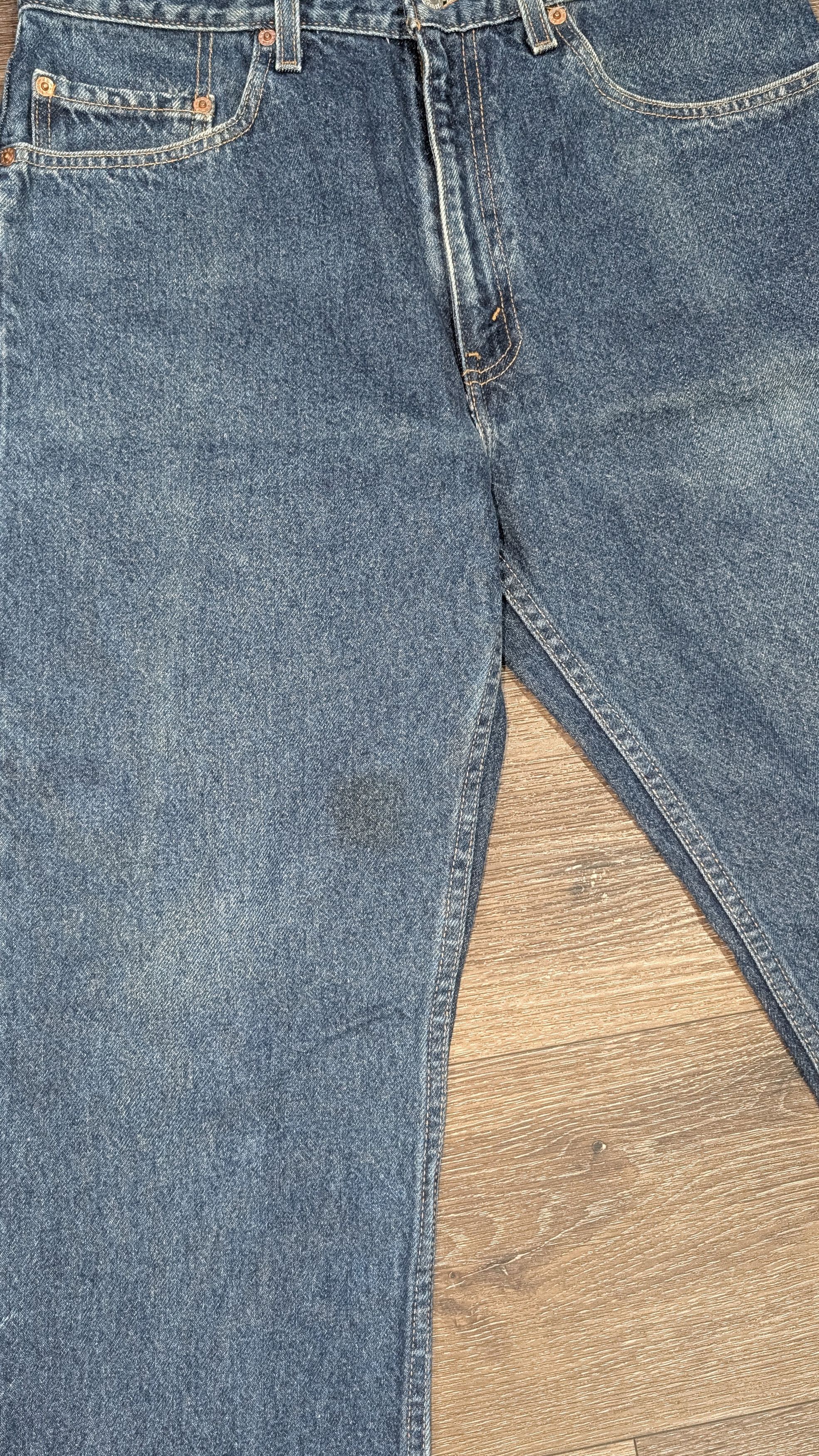 Levi's Vintage Levi's 505 blue jeans - SIZE 33 x 30 Size US 33 - 3 Thumbnail