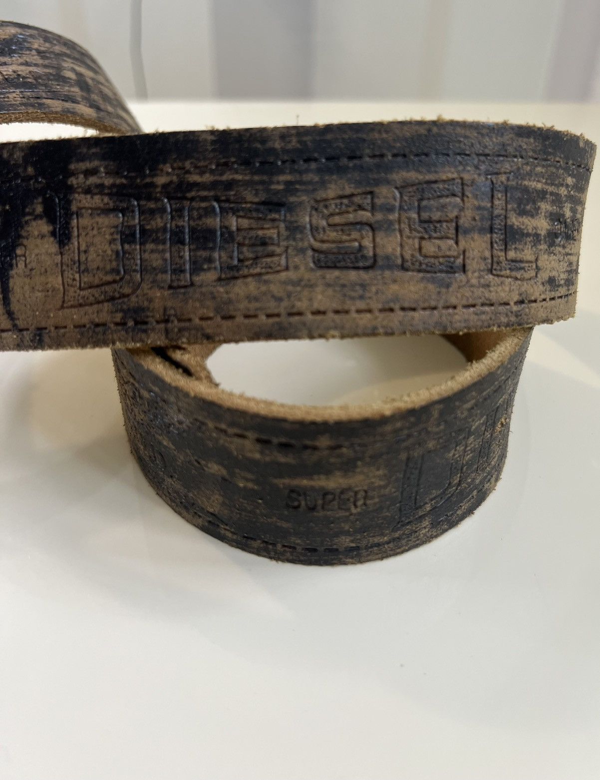 Diesel × Vintage DIESEL BELT Size 42 - 3 Thumbnail