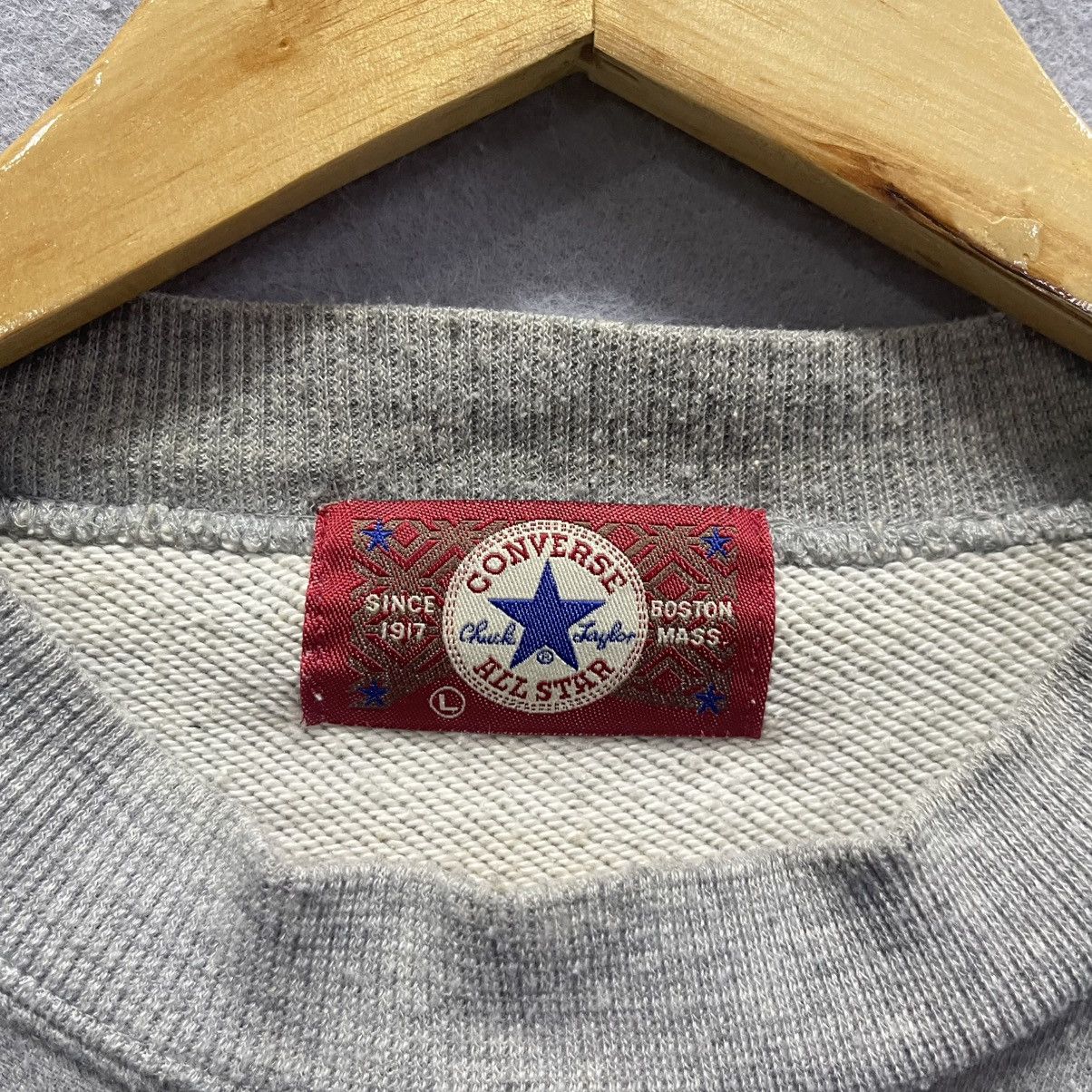 Converse 90s Converse All Star Logo Crewneck Sweatshirt Size US L / EU 52-54 / 3 - 7 Thumbnail